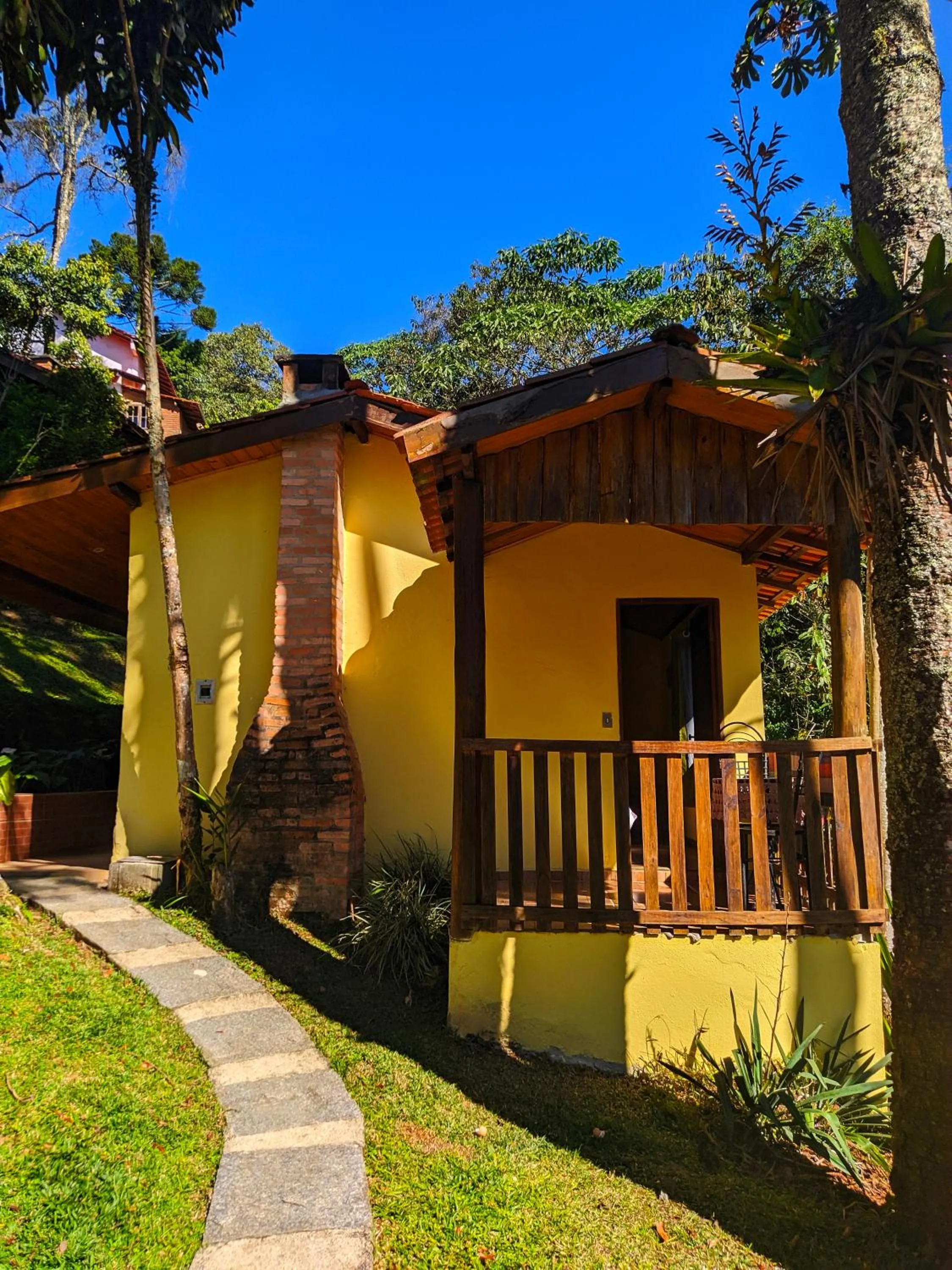 Balcony/Terrace in Pousada Bella Ana