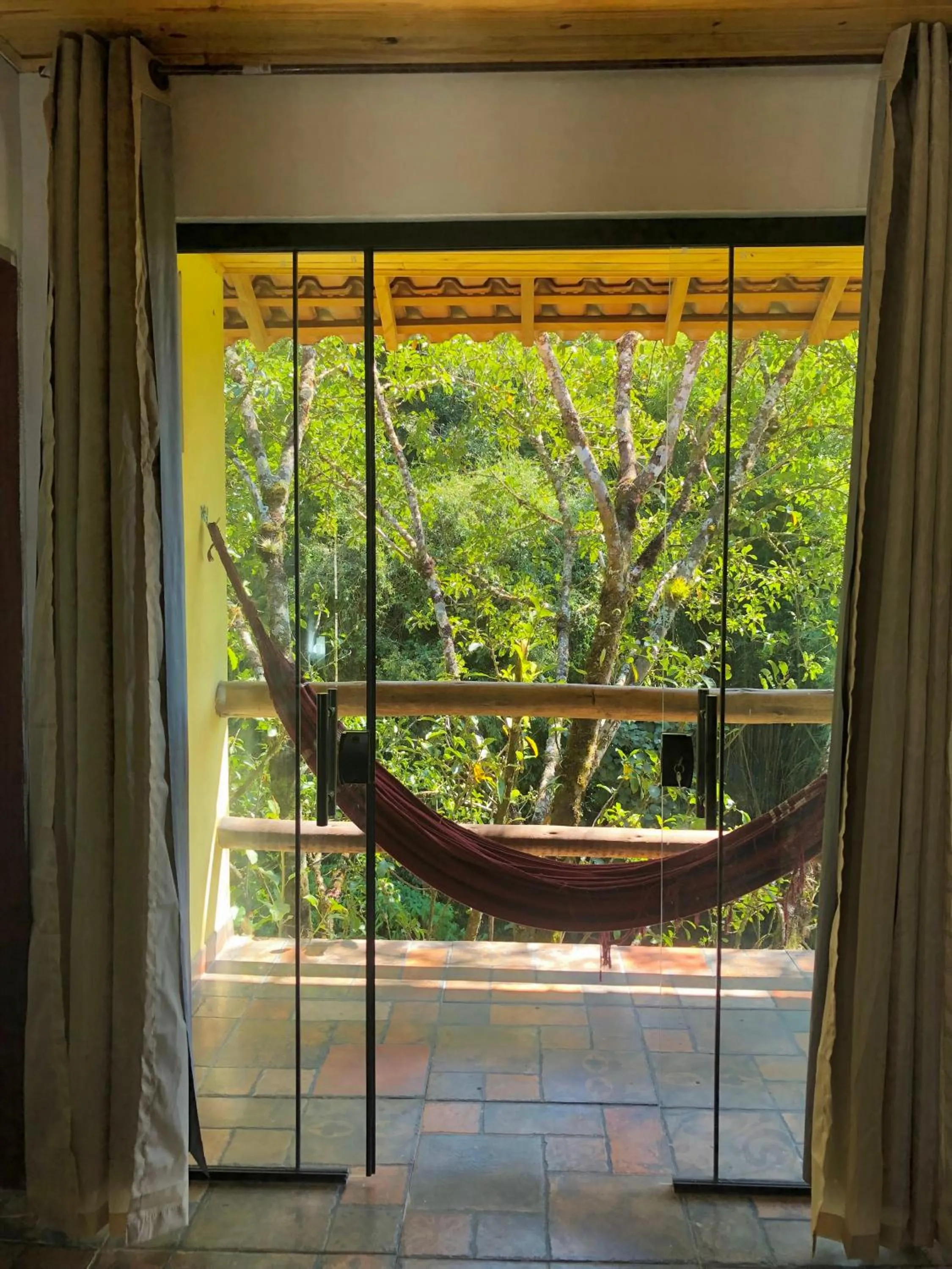 Balcony/Terrace in Pousada Bella Ana