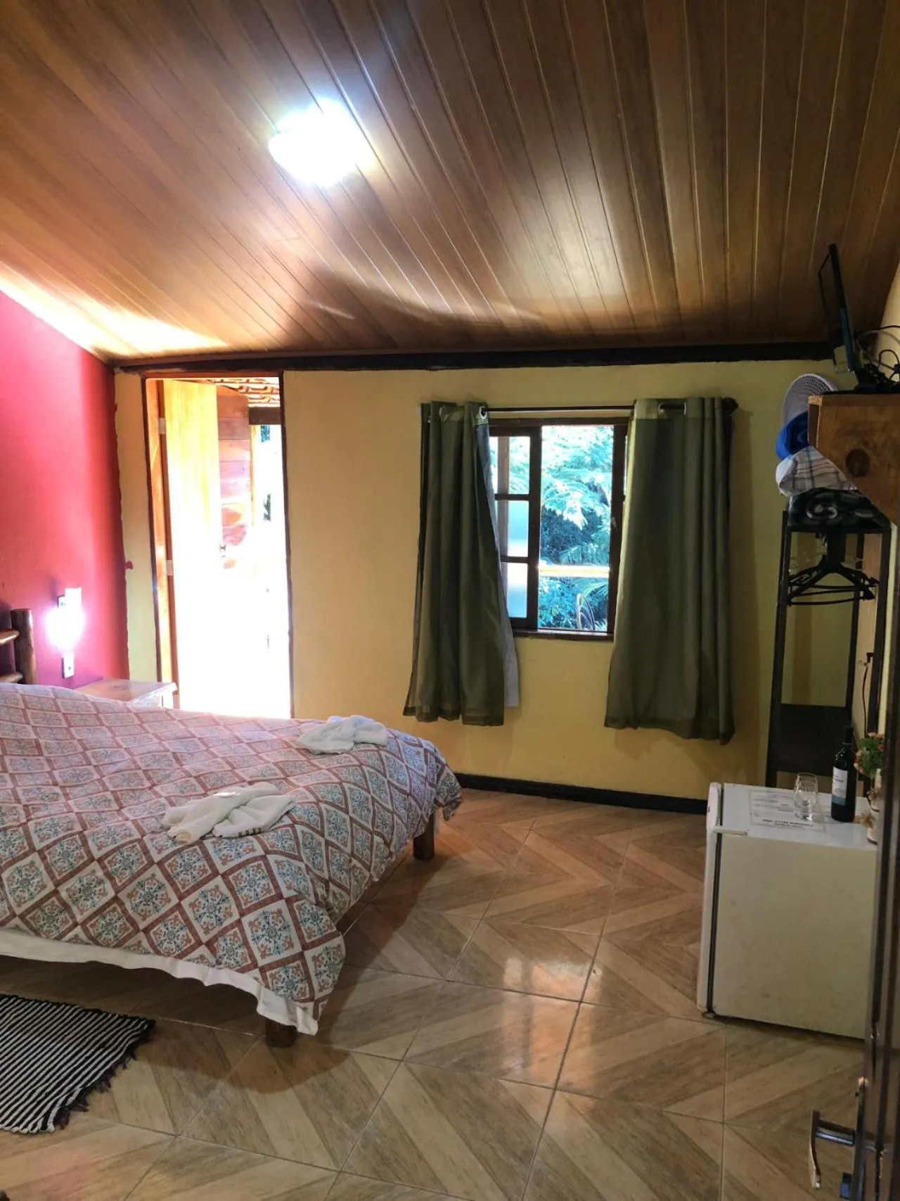 Bed in Pousada Bella Ana