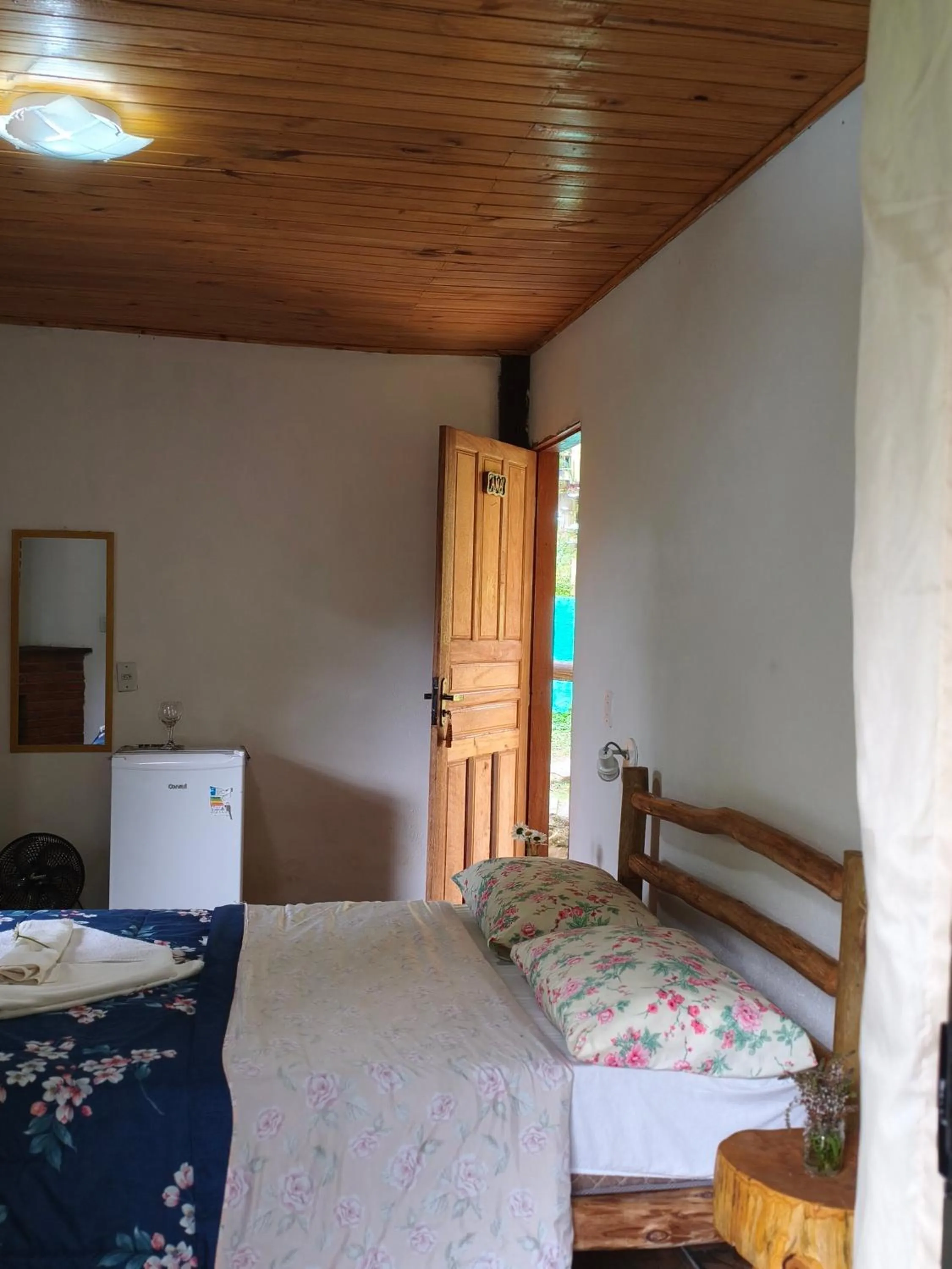 Bed in Pousada Bella Ana