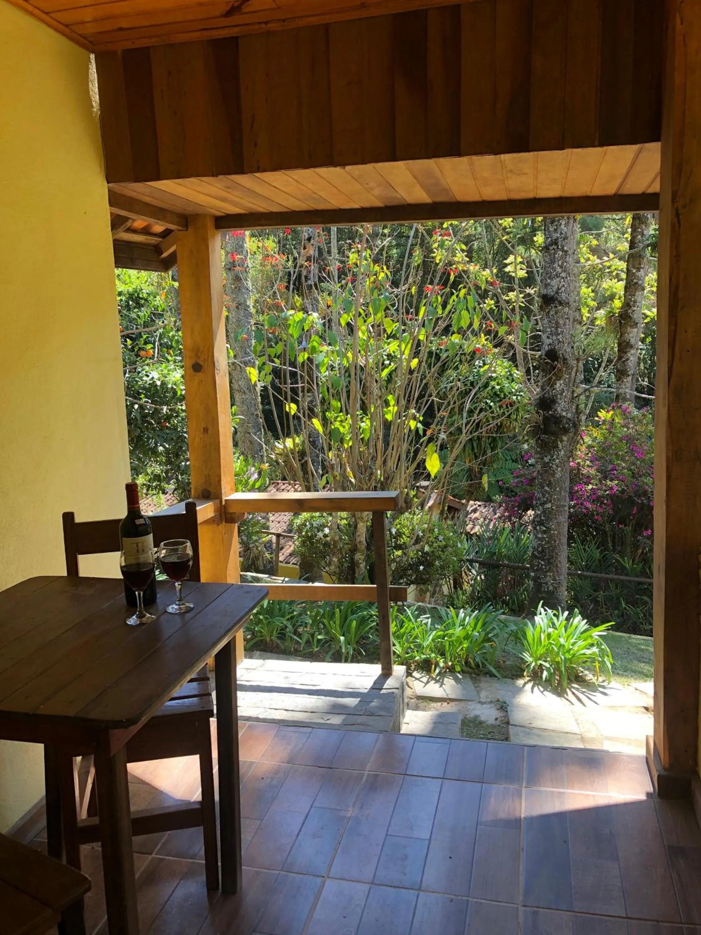 Balcony/Terrace in Pousada Bella Ana