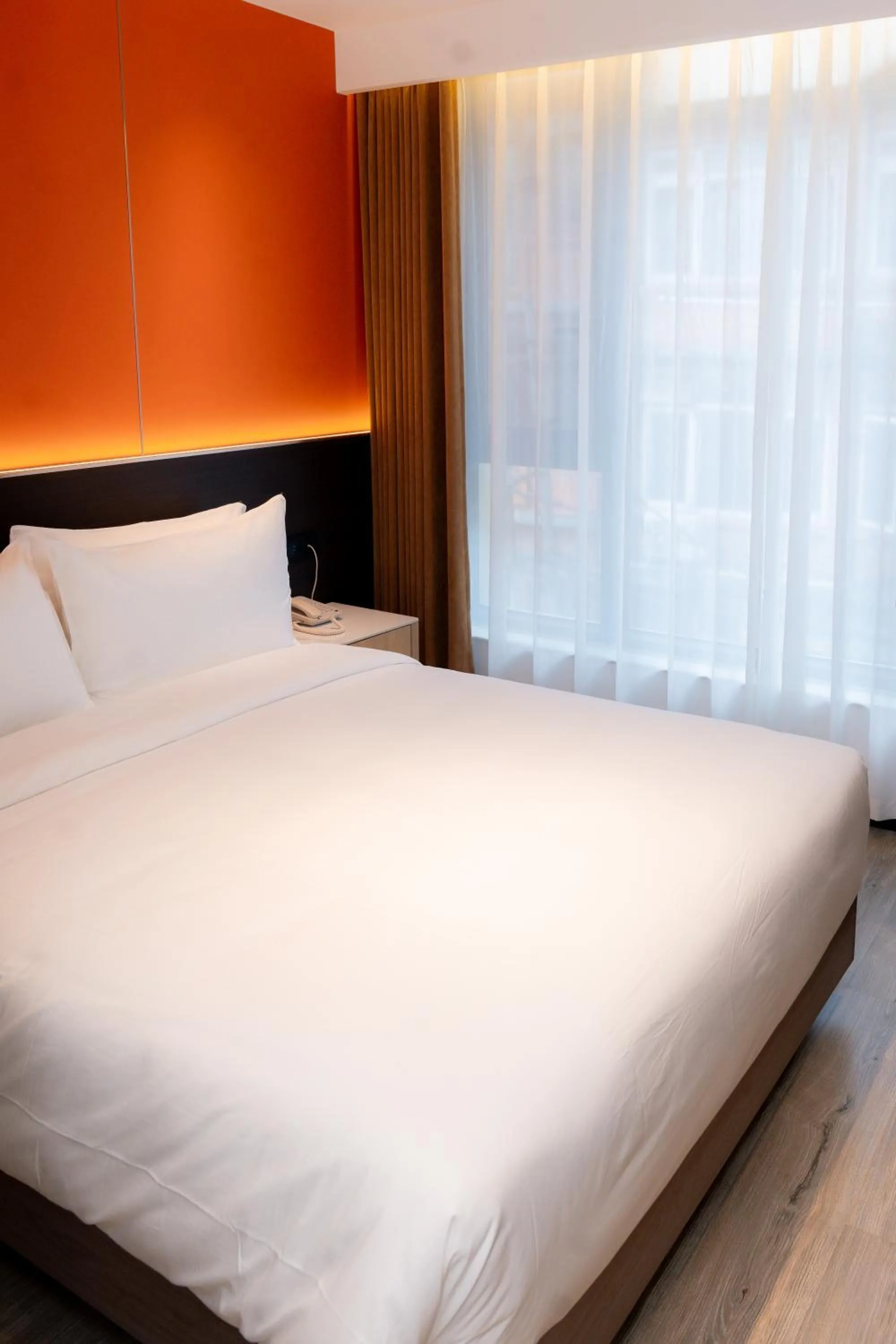 Bed in Jiuding Joy Hotel