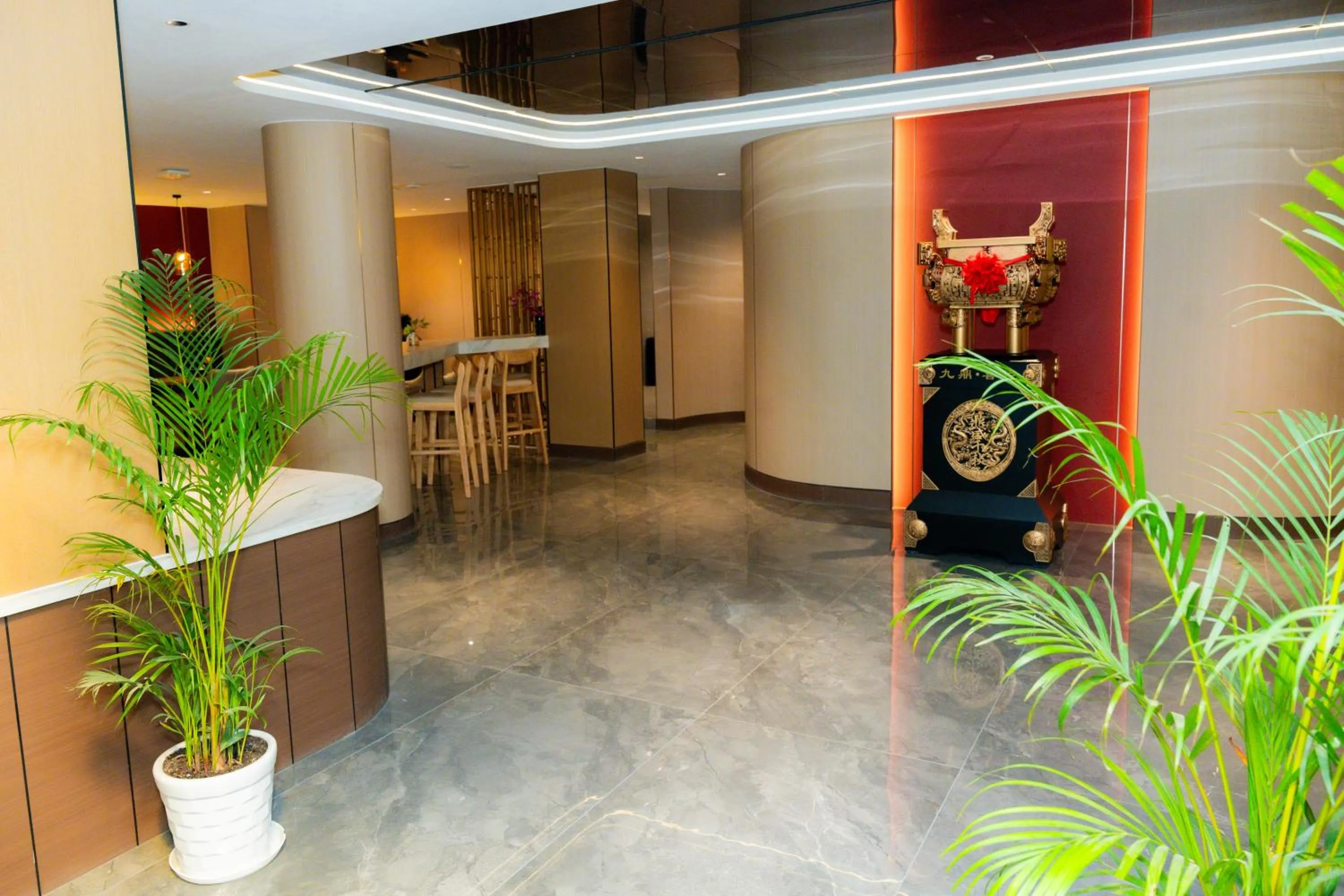 Lobby or reception in Jiuding Joy Hotel