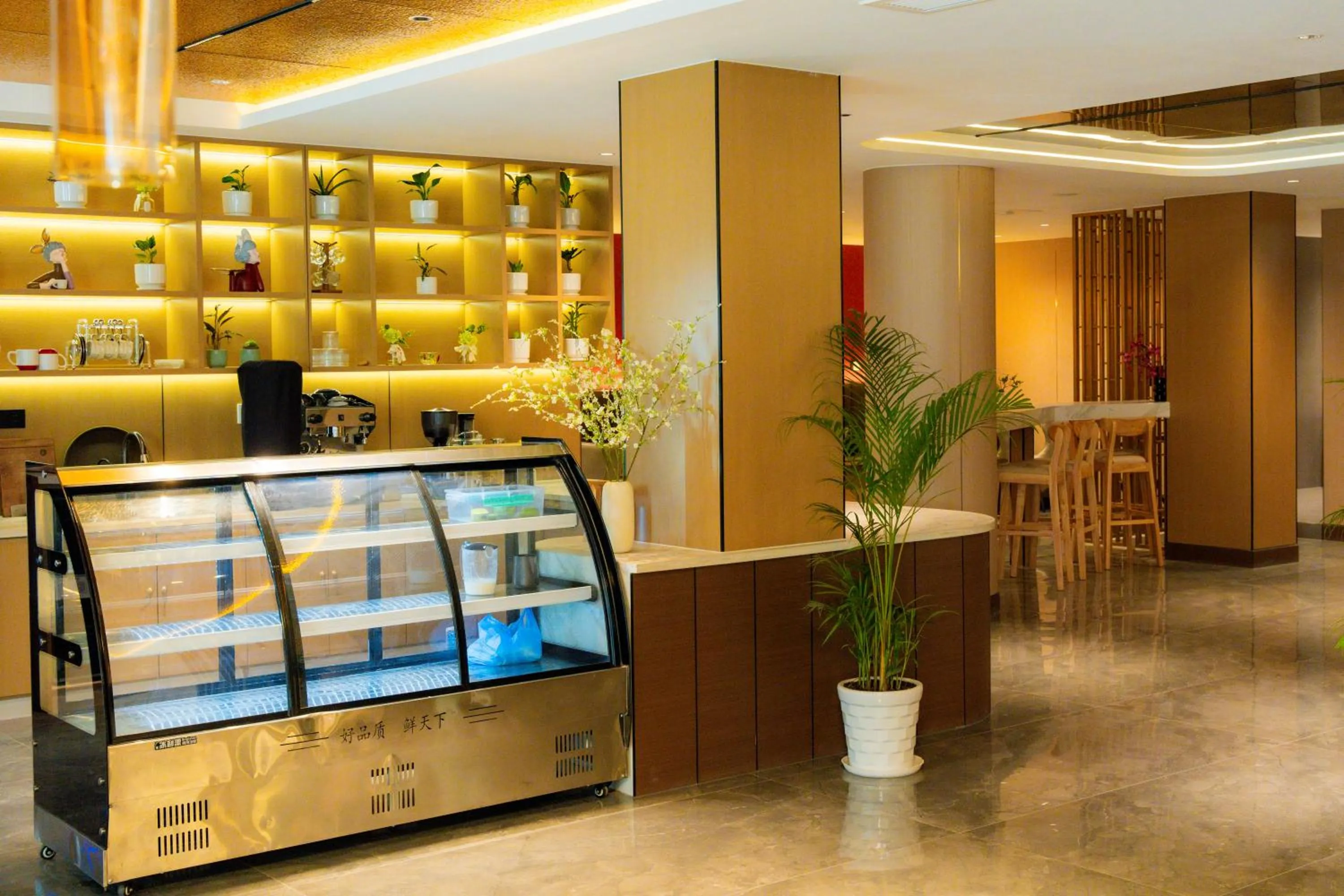 Coffee/tea facilities in Jiuding Joy Hotel