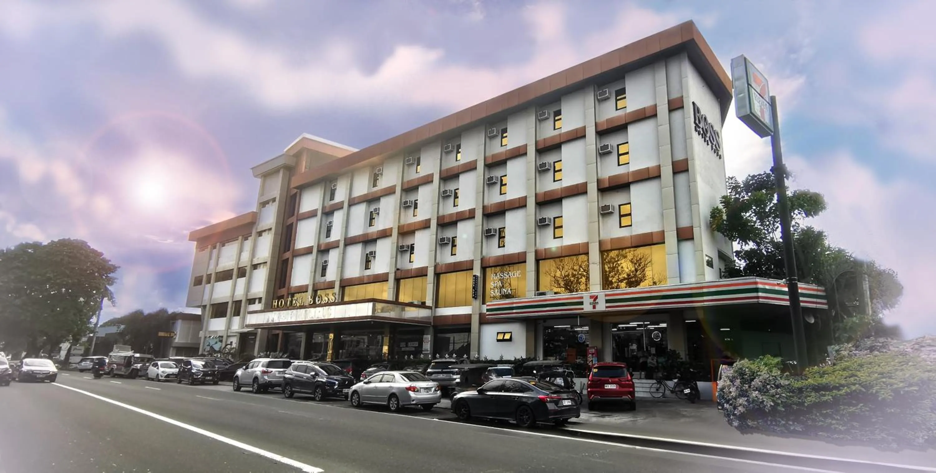 Property building in Palette in Angeles Pampanga near Clark International Airport Formerly Boss Hotel