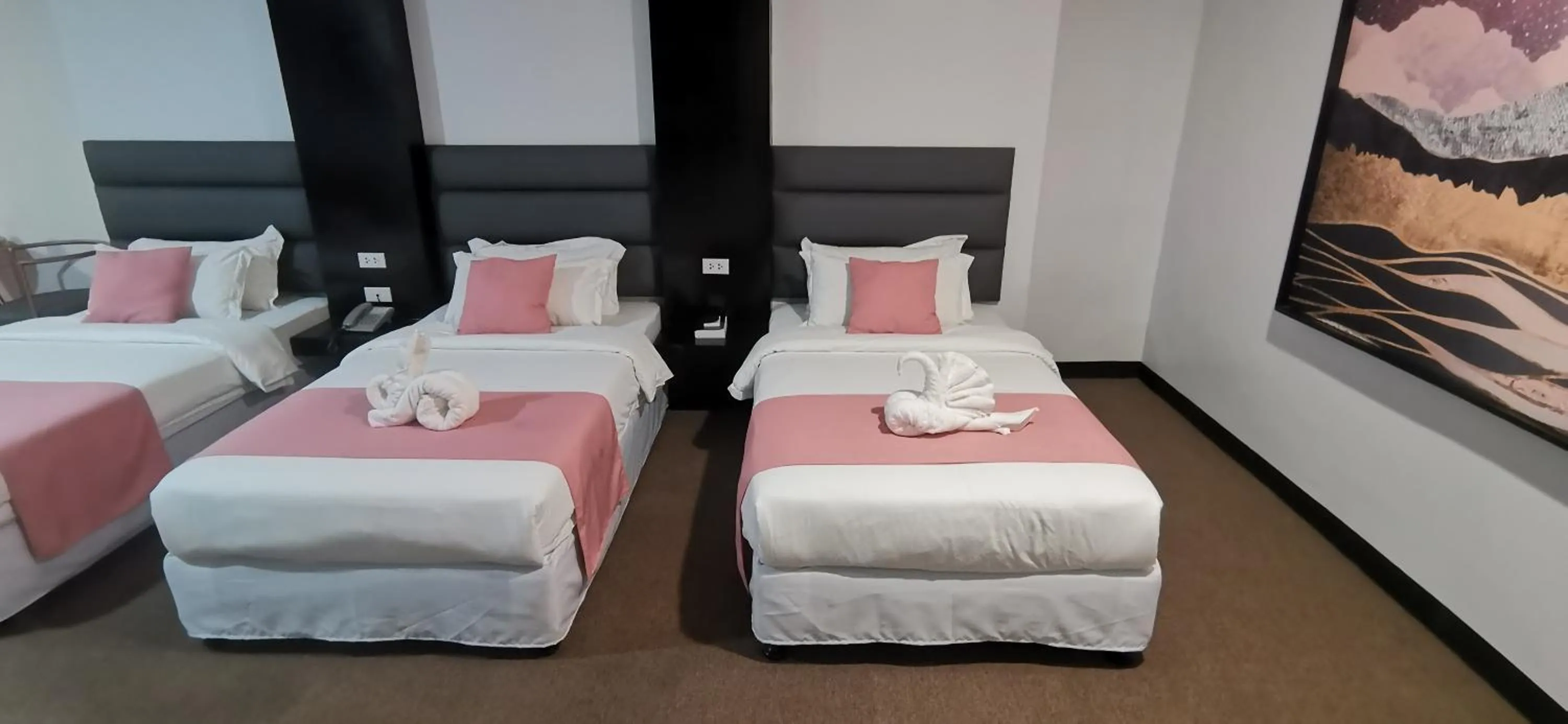 Bedroom, Bed in Palette in Angeles Pampanga near Clark International Airport Formerly Boss Hotel
