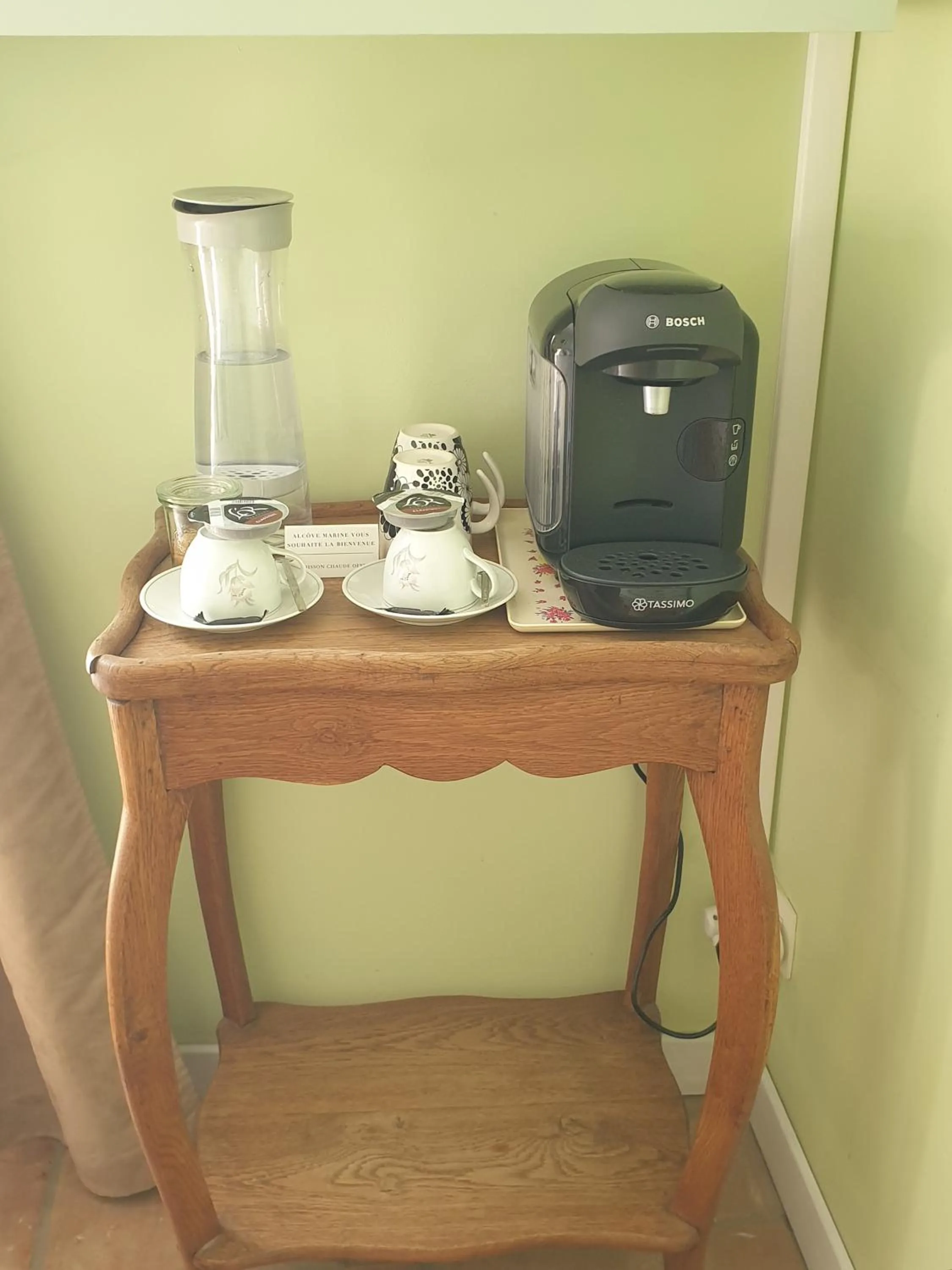 Coffee/tea facilities in Alcôve Marine