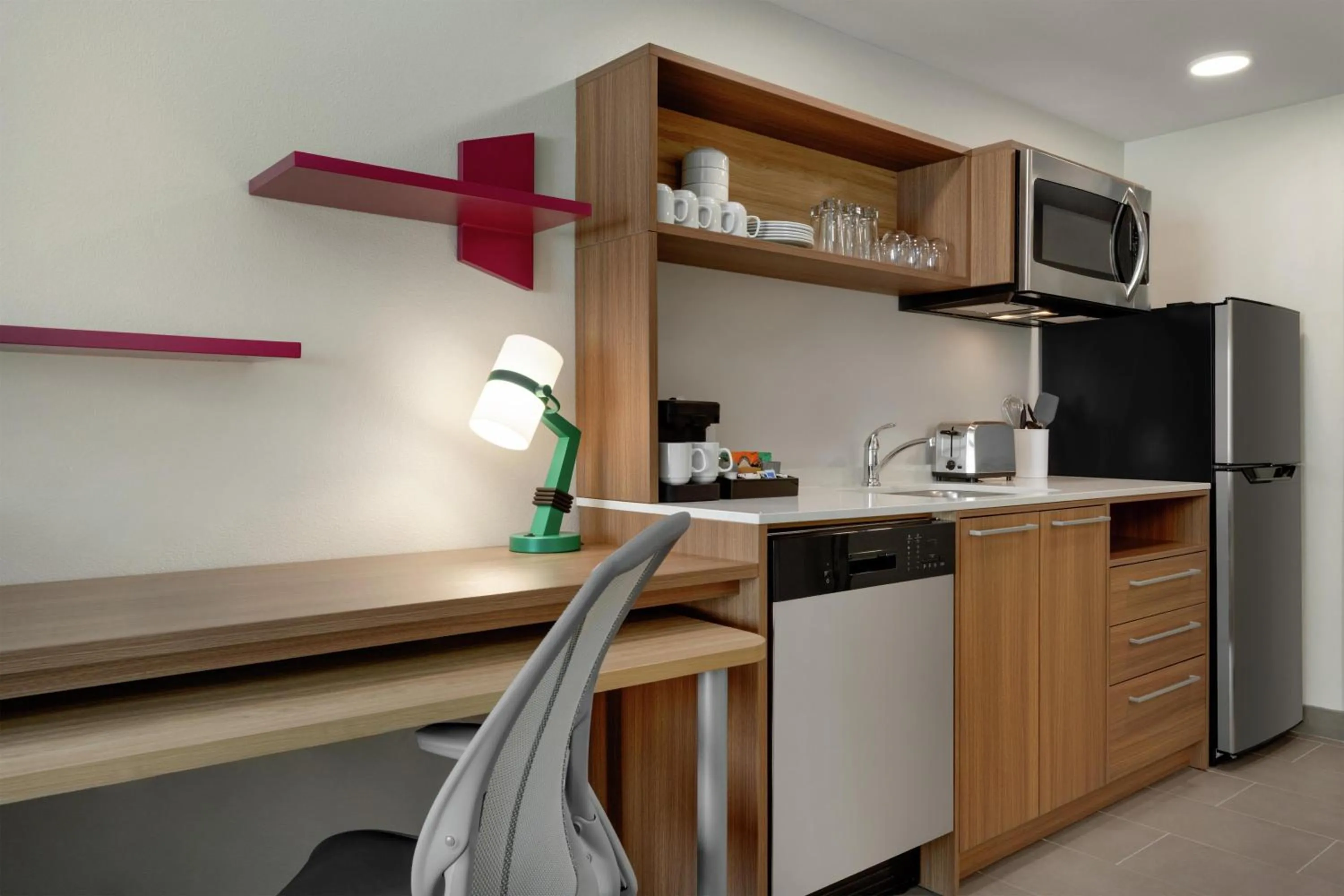 Kitchen or kitchenette in Home2 Suites By Hilton Denton