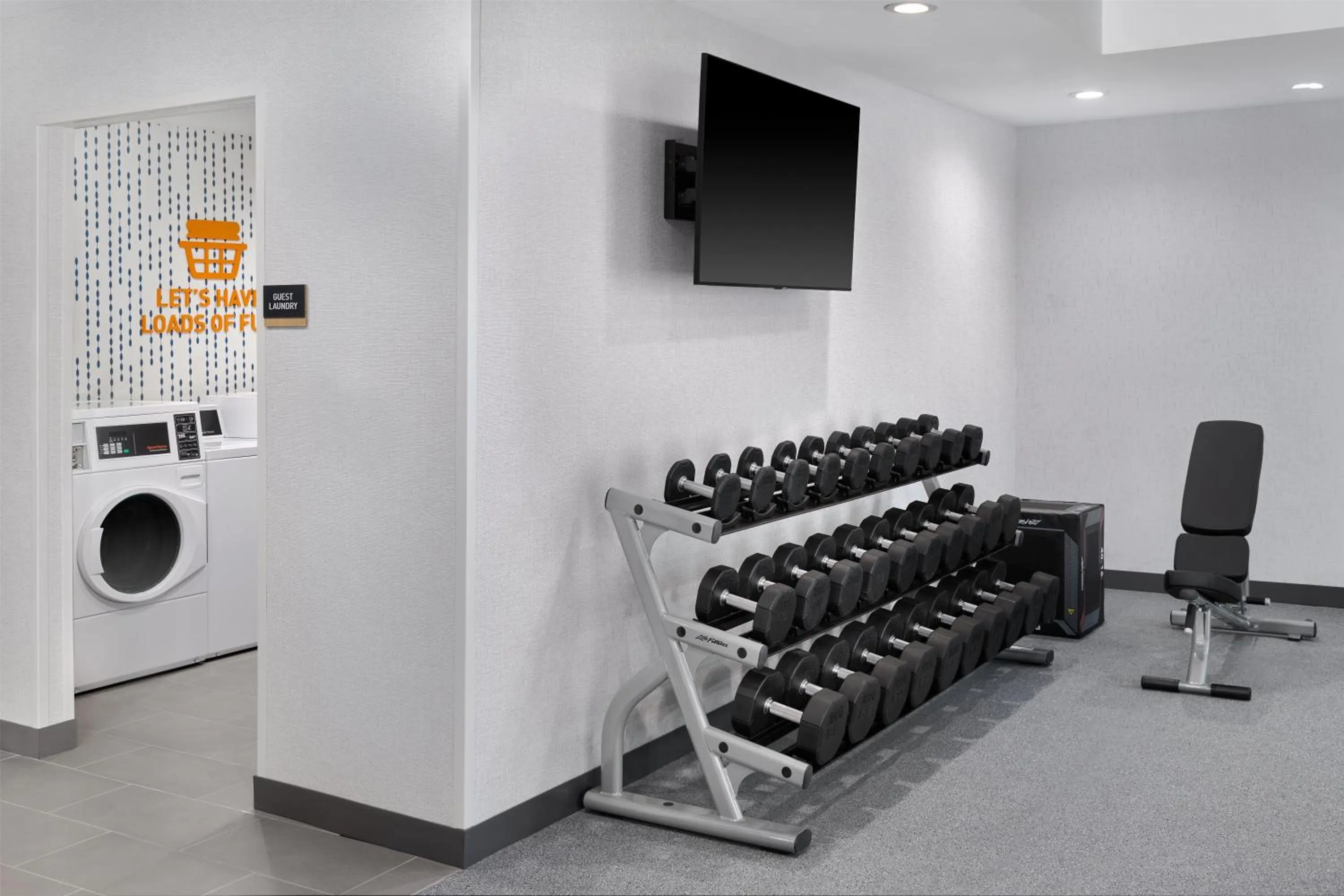 Fitness centre/facilities in Home2 Suites By Hilton Frankenmuth