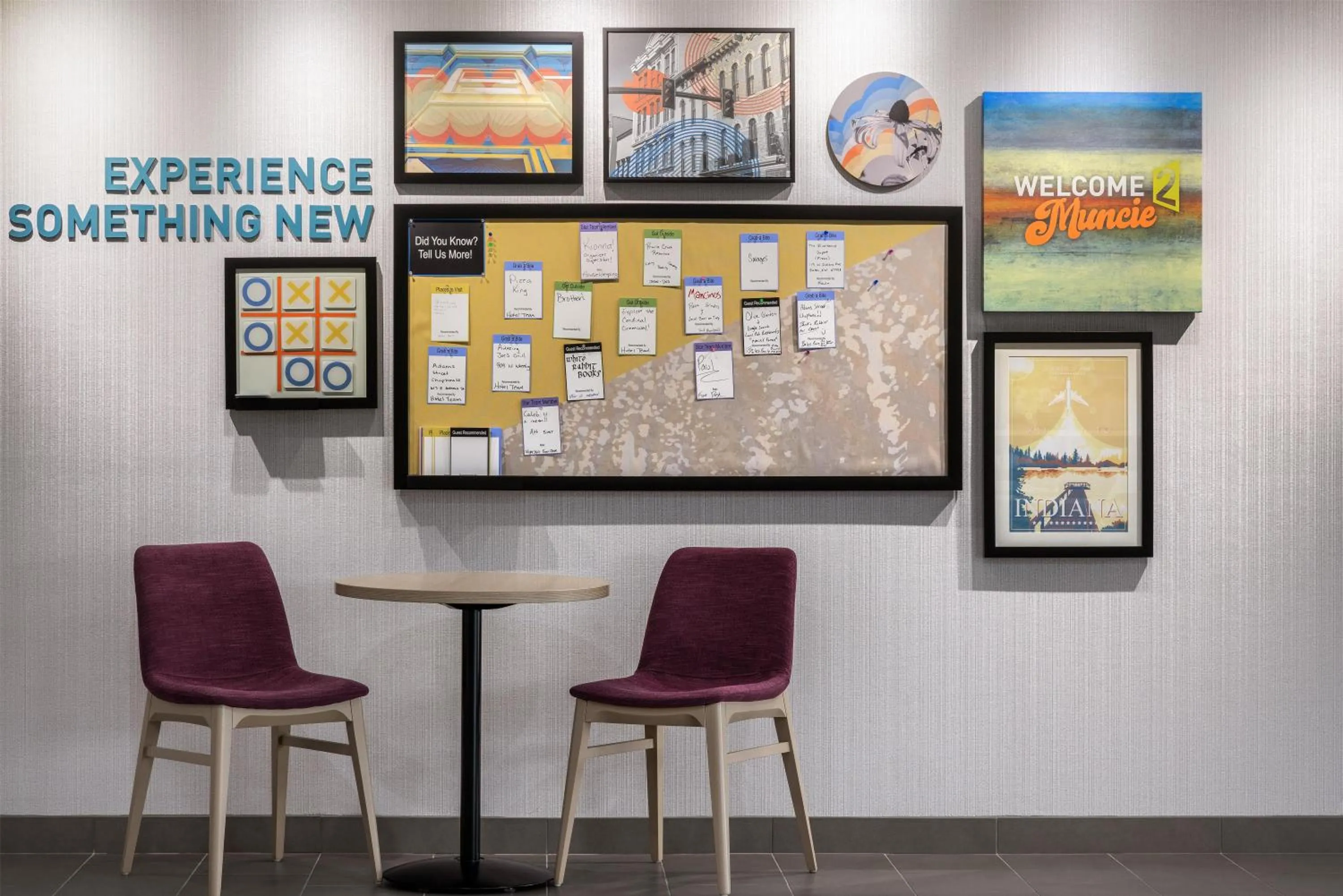 Lobby or reception in Home2 Suites By Hilton Muncie