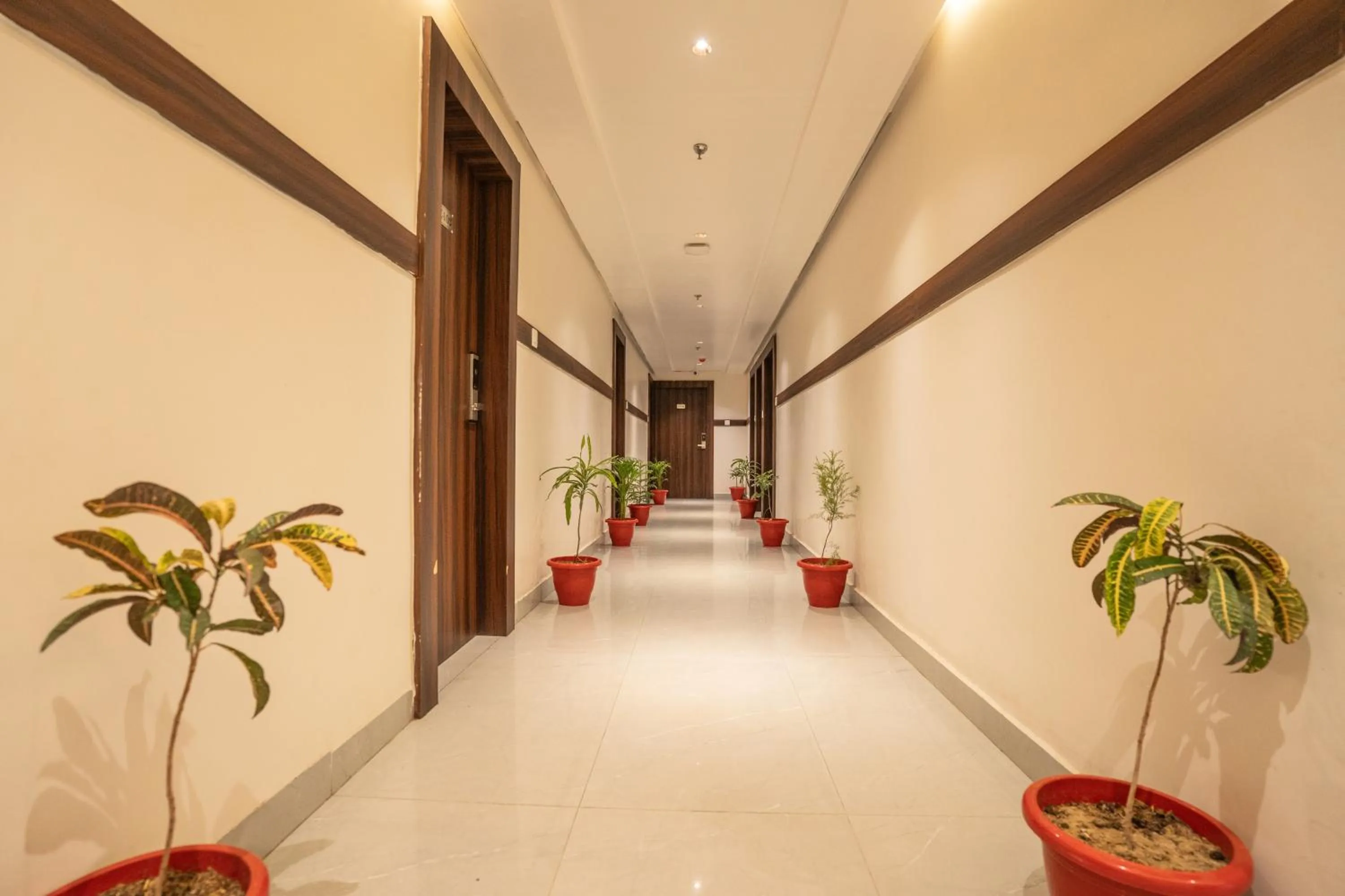 Lobby or reception in Tripli Hotels Evara Inn