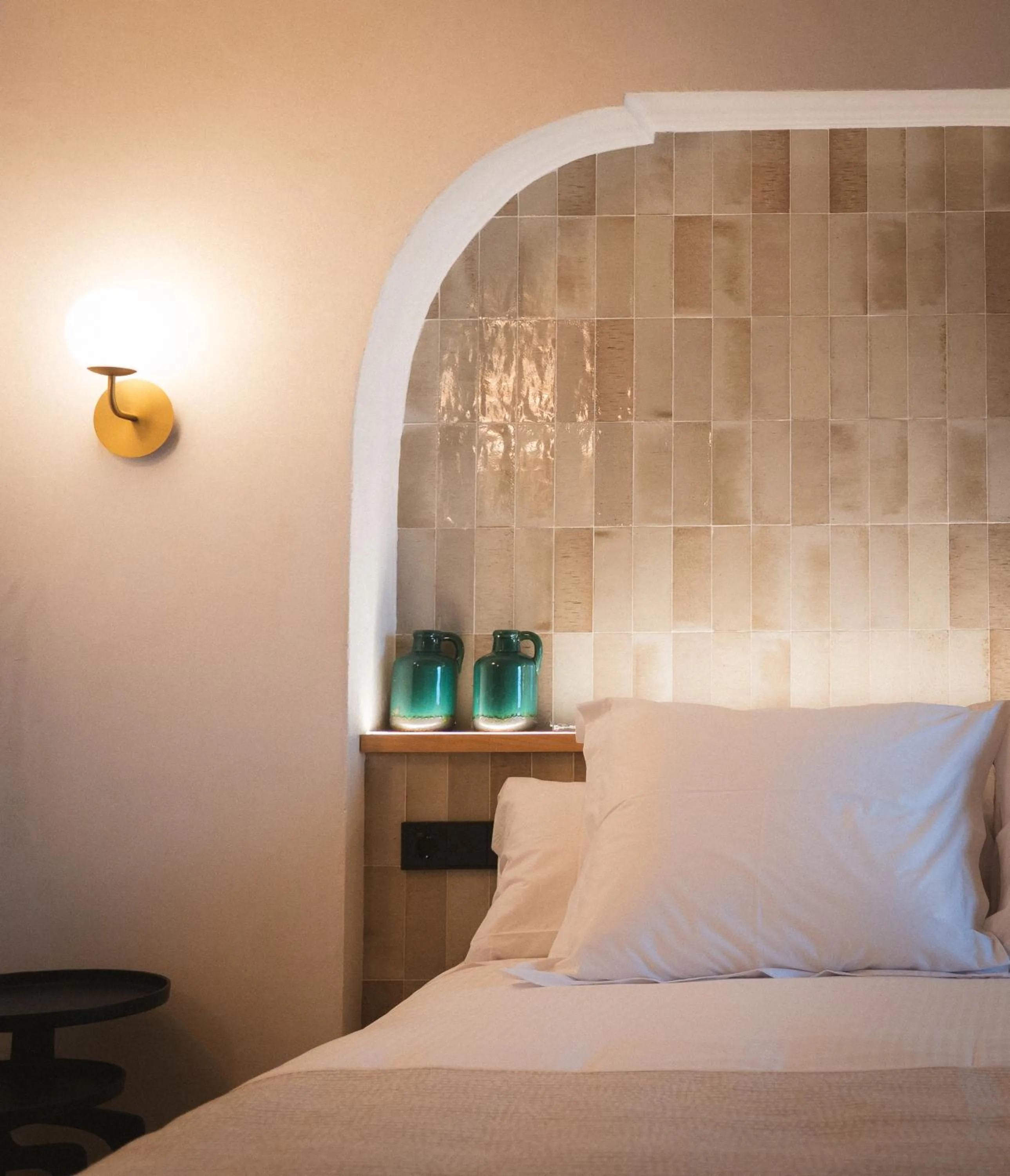 Bed in Hotel Boutique Casona de los Rebolledo