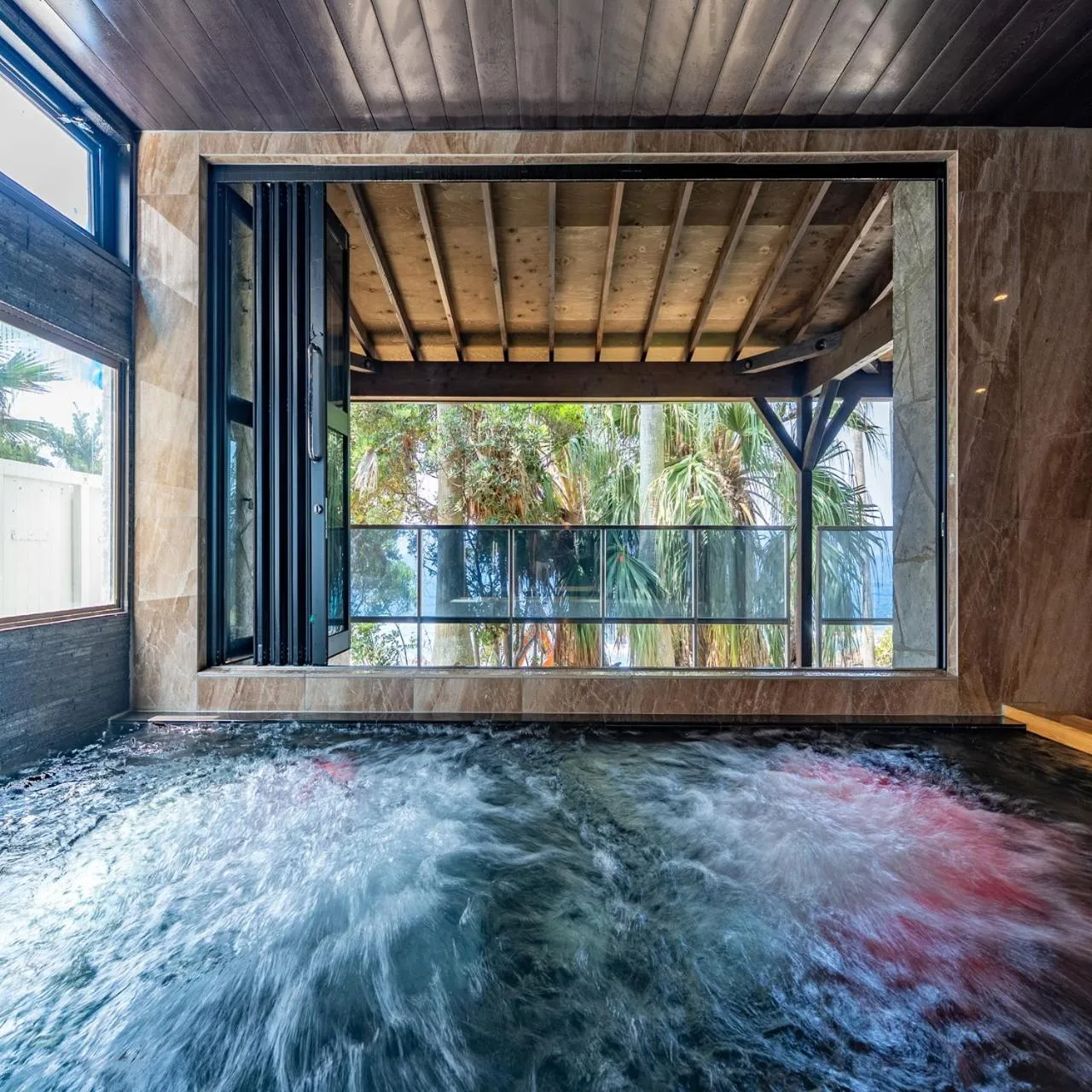 Hot Spring Bath in Livemax Resort Inami Seafront