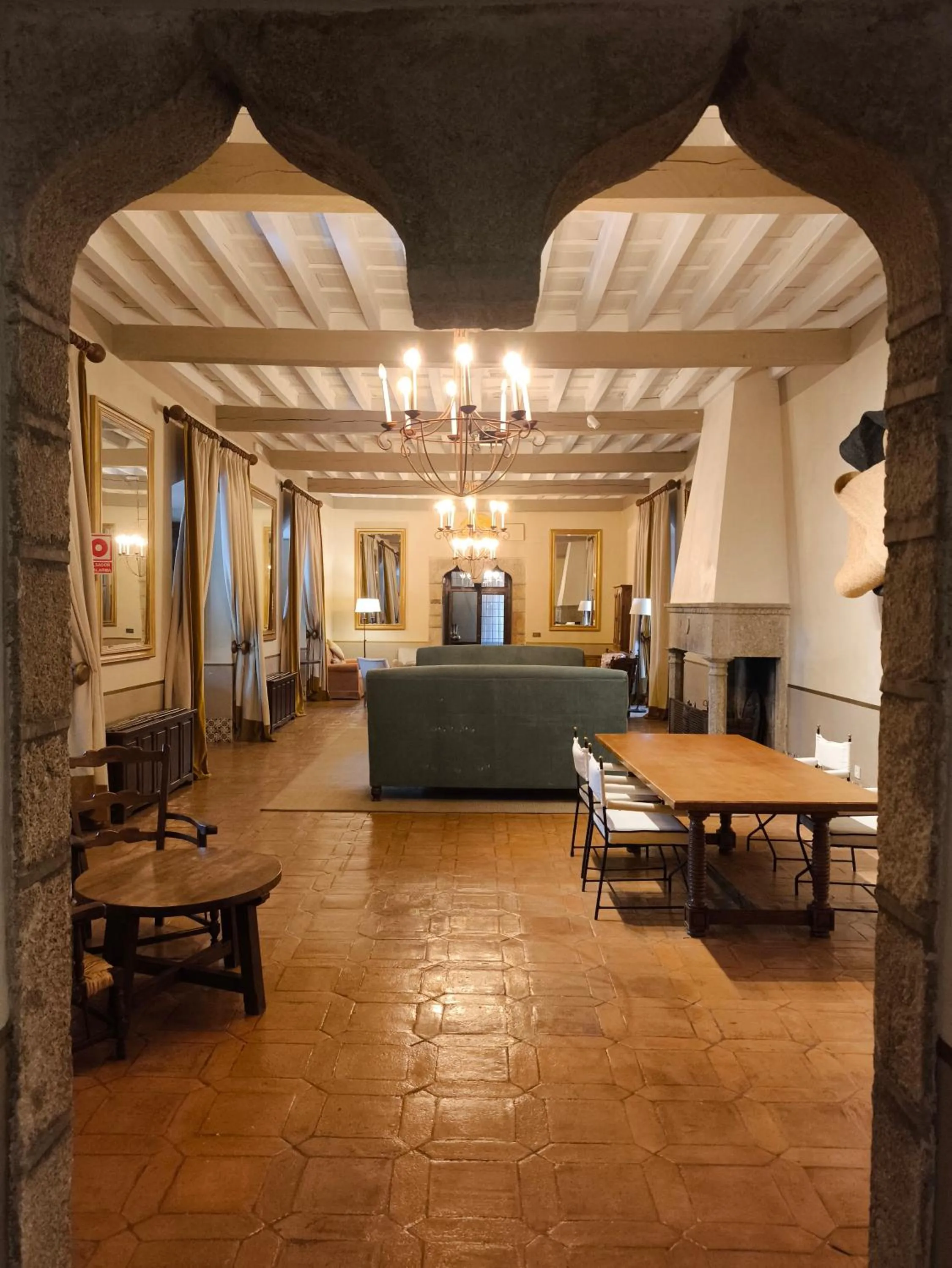 Living room in Parador de Jarandilla de la Vera