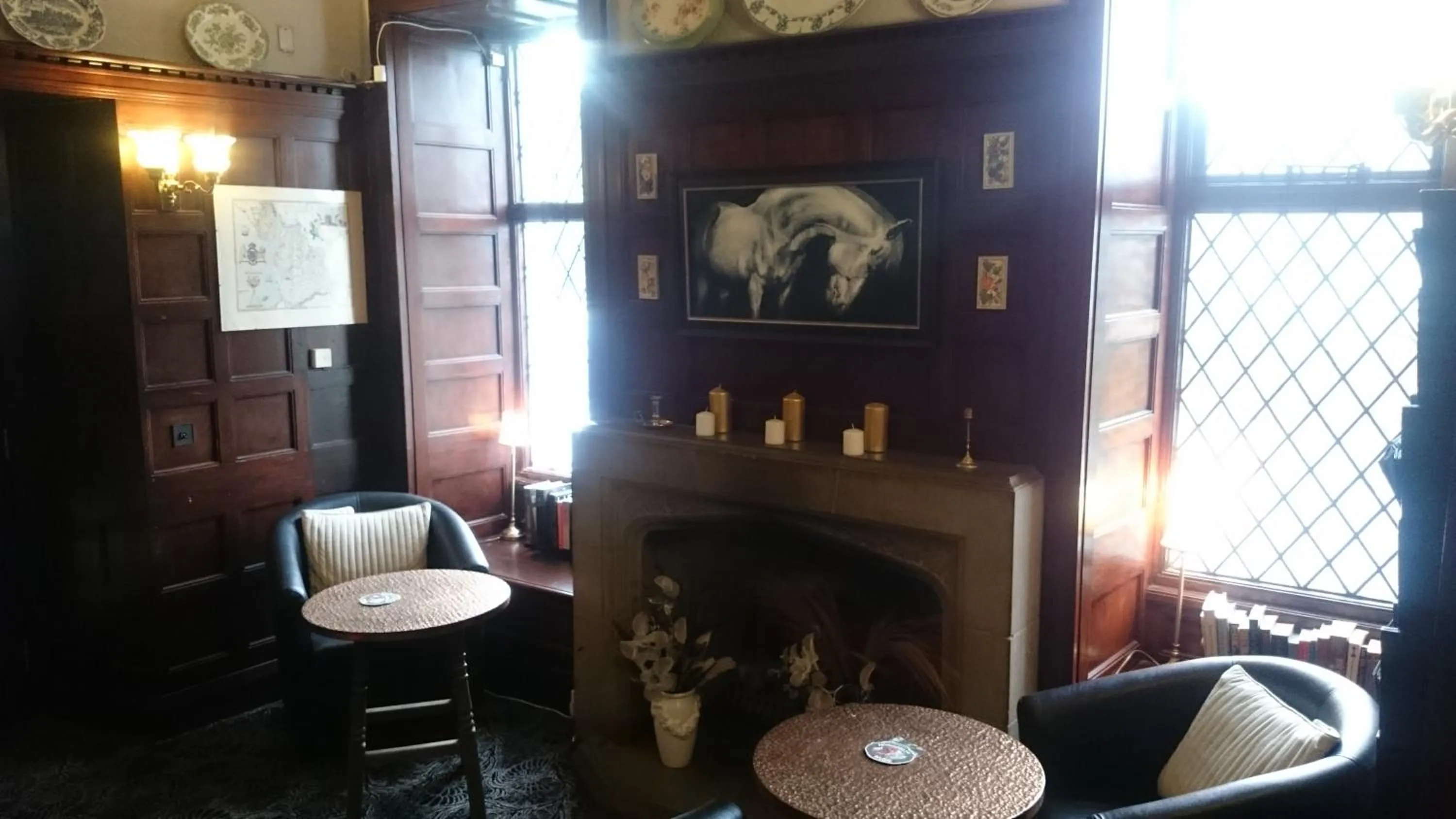 Lobby or reception in The Silverdale Hotel