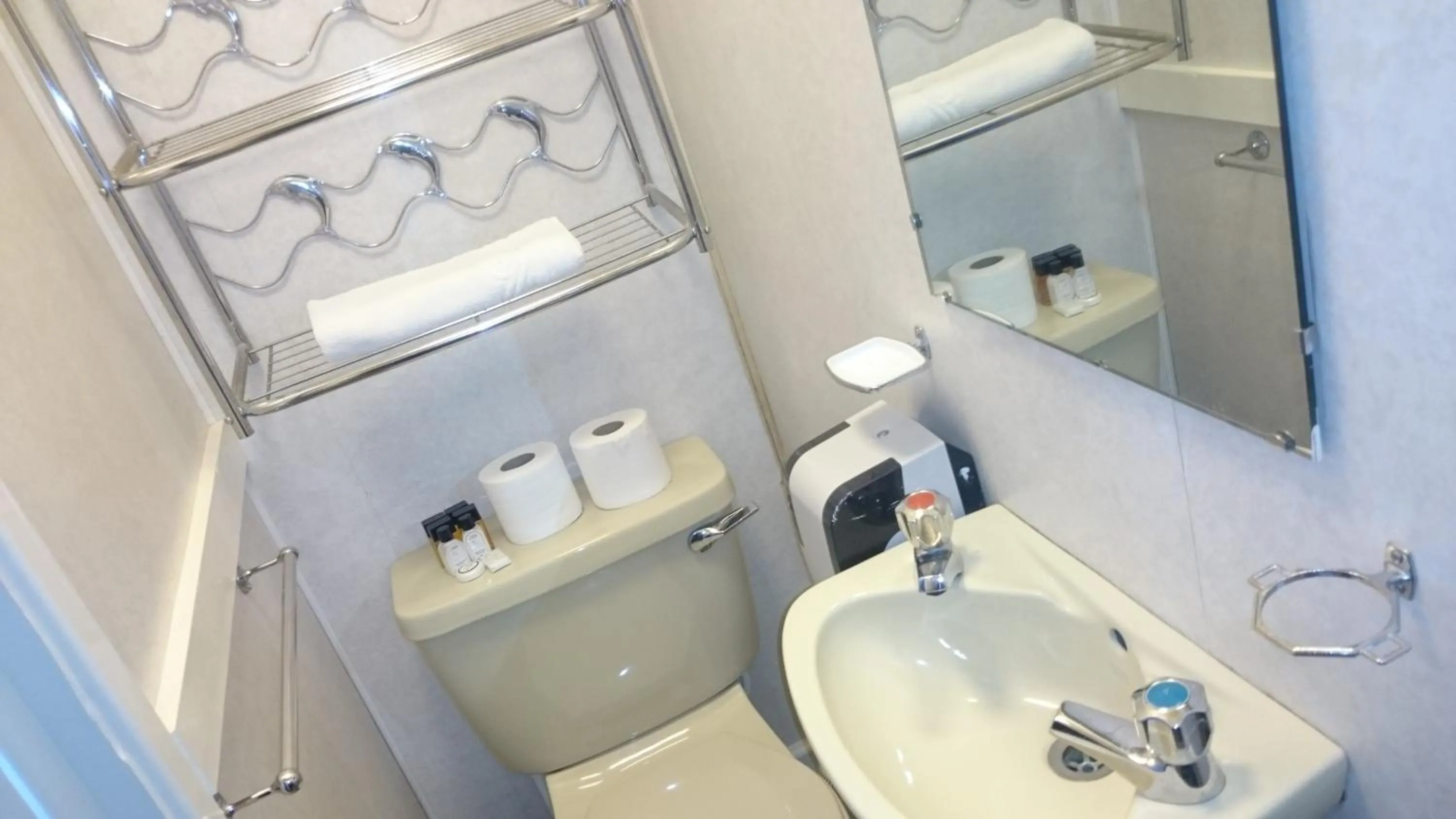 Toilet in The Silverdale Hotel