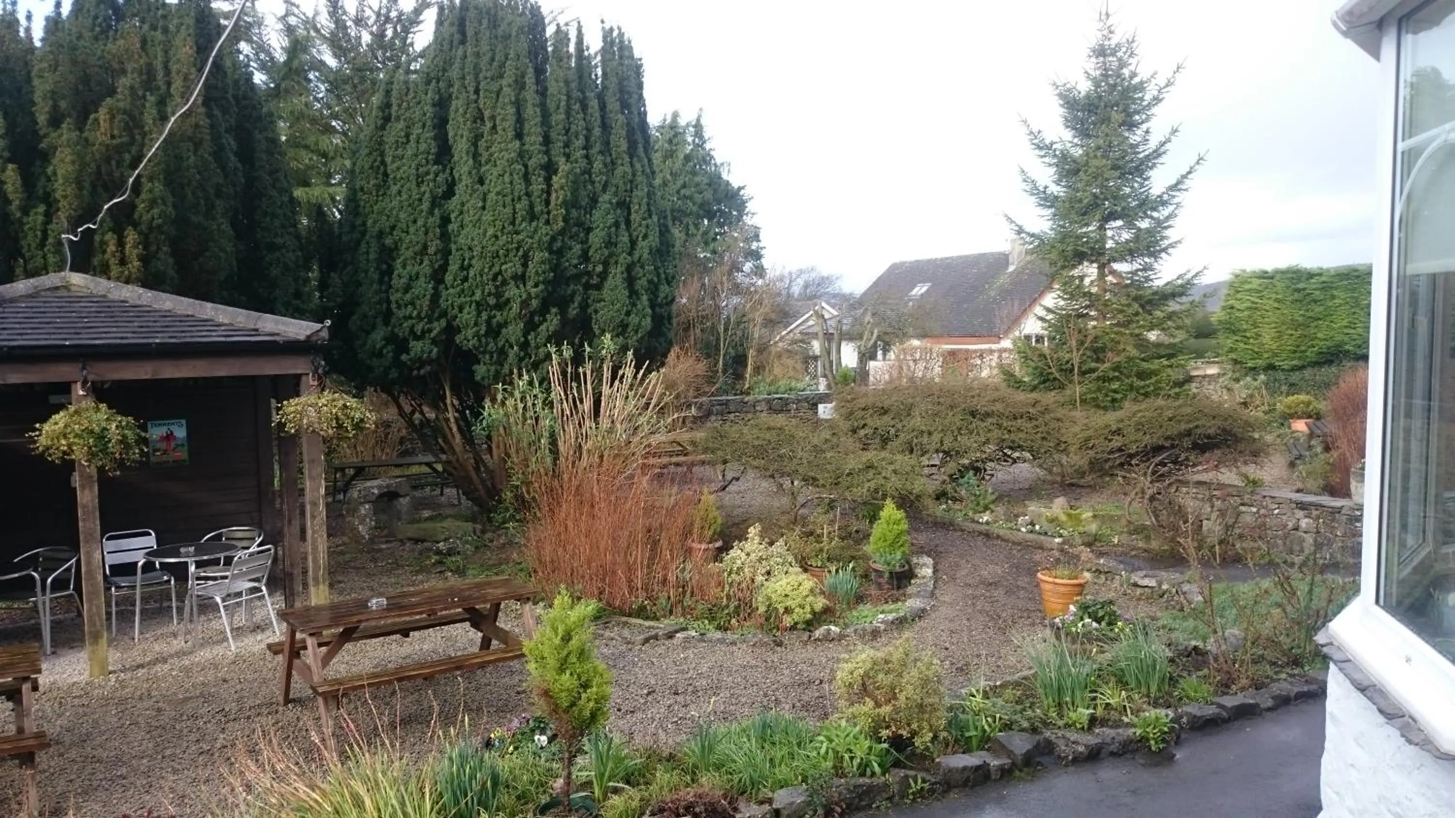 Garden in The Silverdale Hotel