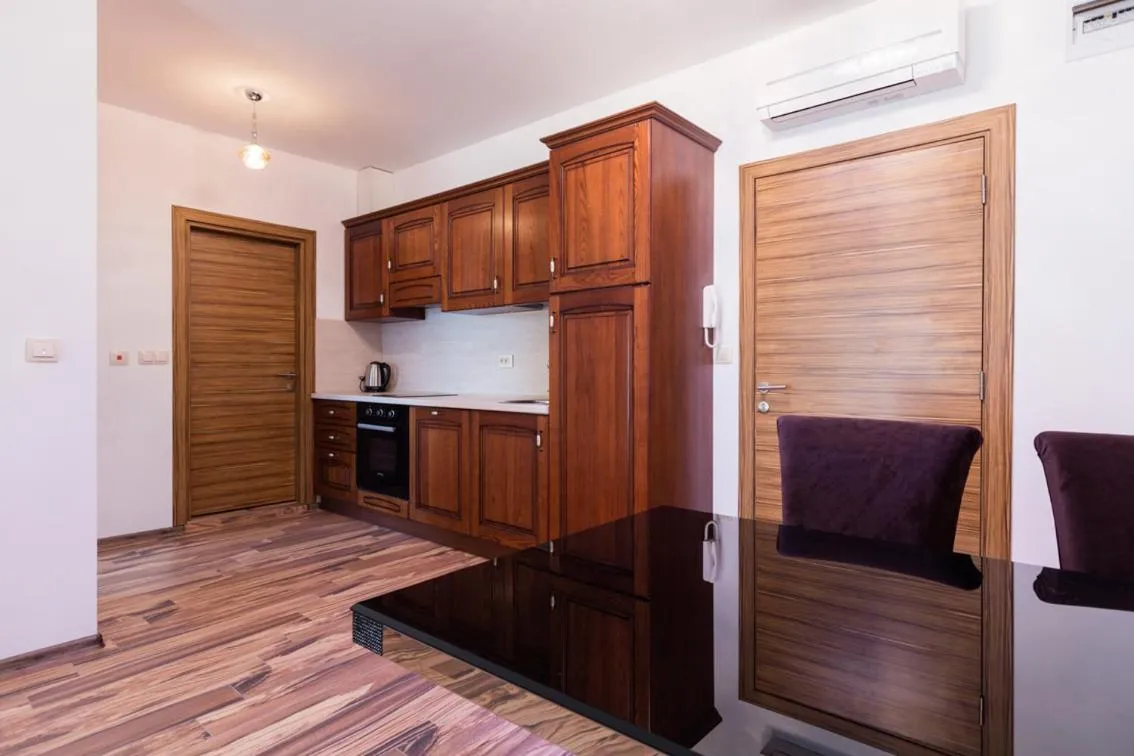 Kitchen or kitchenette in Boutique Apart Hotel Versis