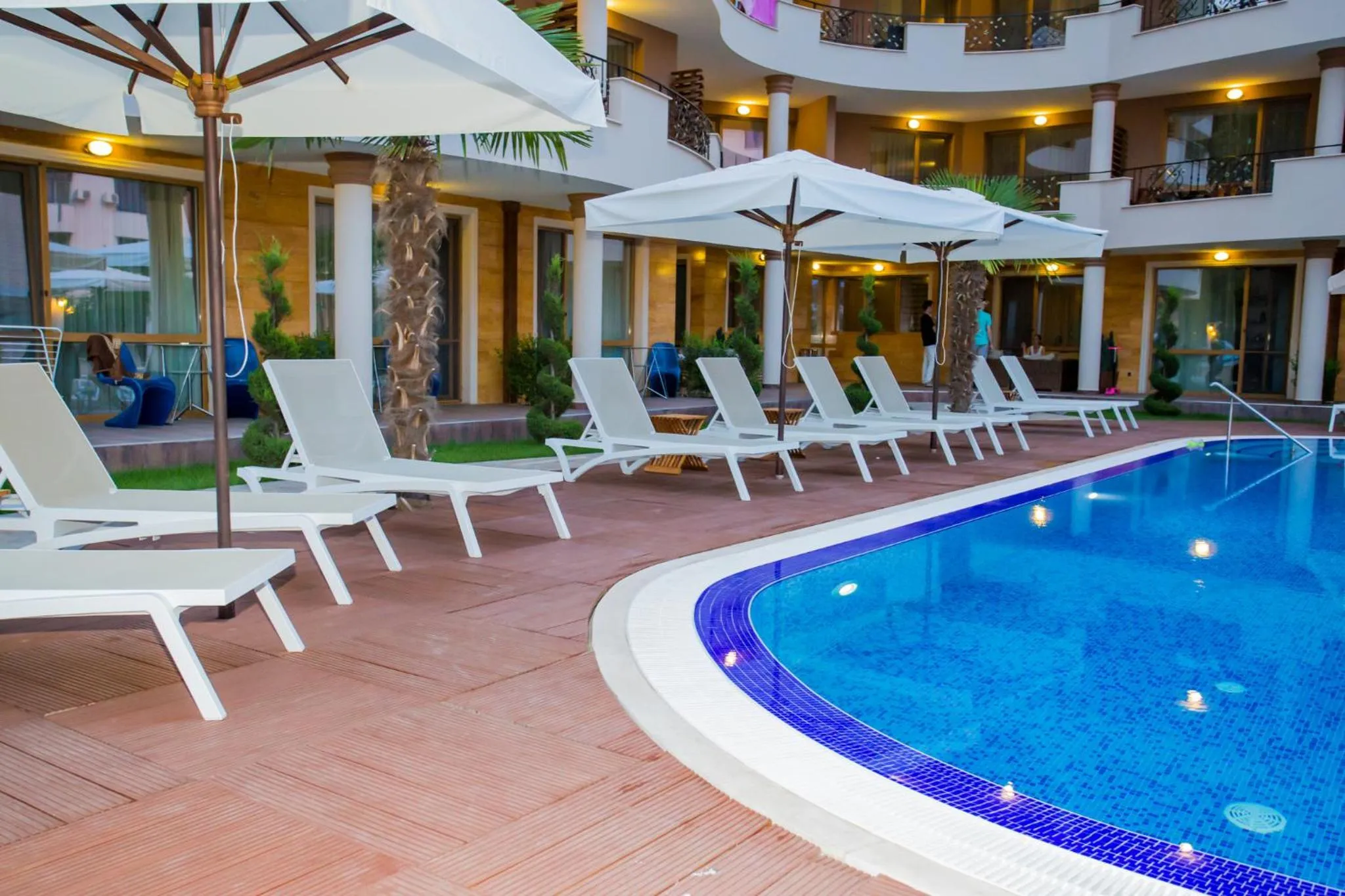 Swimming pool in Boutique Apart Hotel Versis