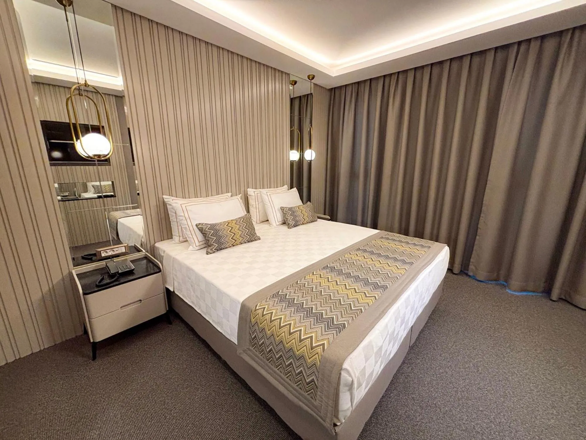 Bed in Saygın Hotel Beşiktaş