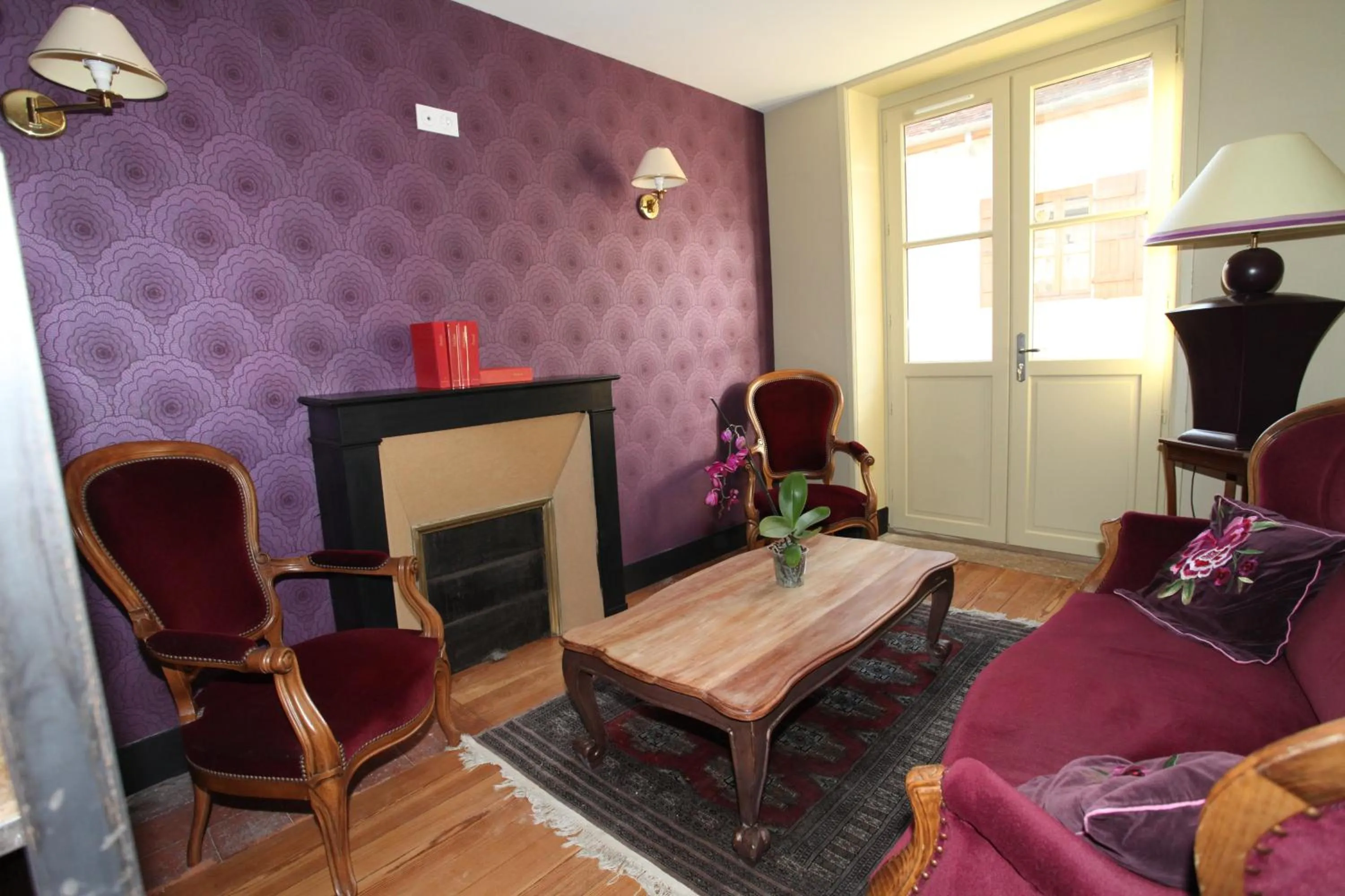 Seating area in La Berjotine - Maison d'hôtes