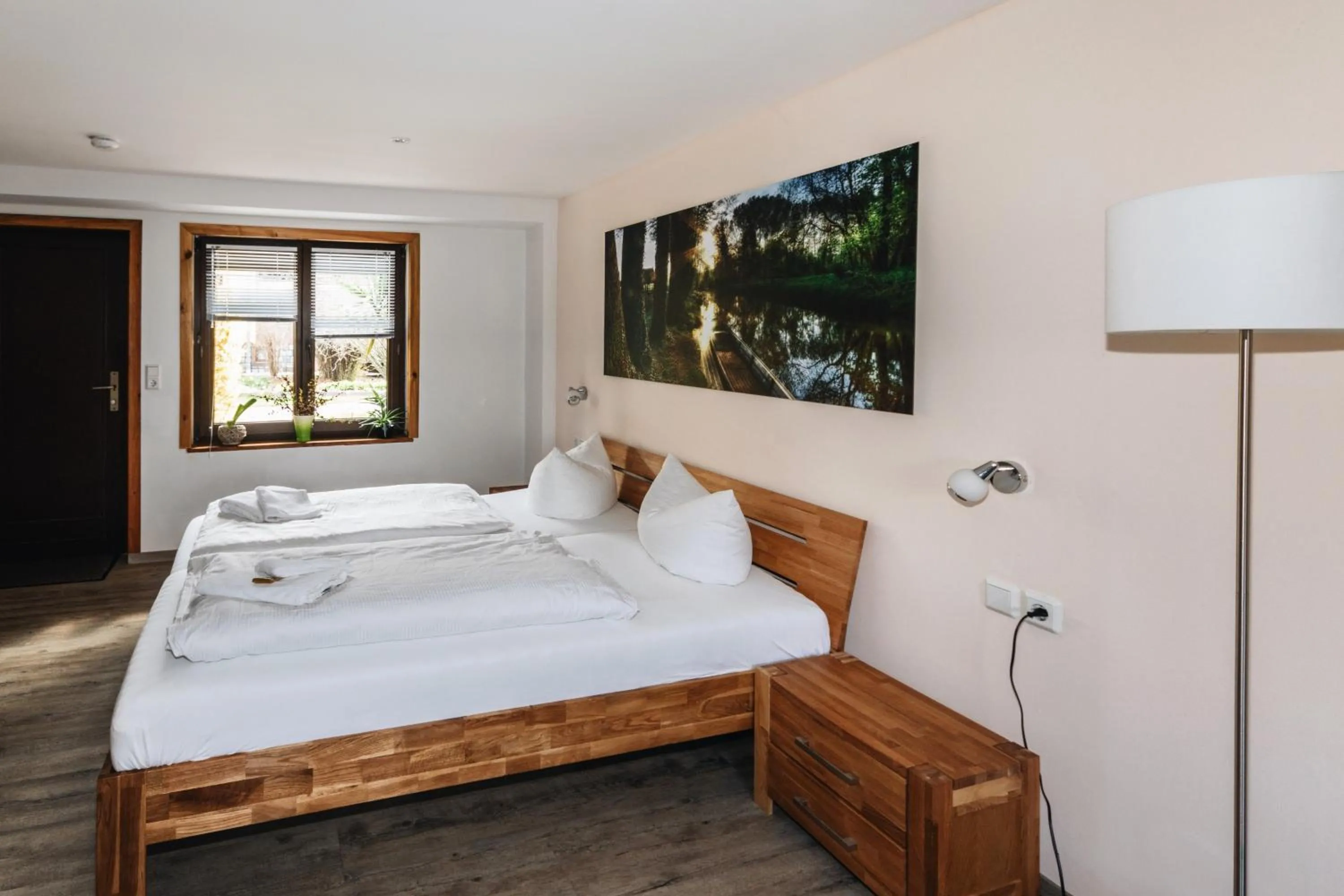 Bed in Landgasthof Zur Wildbahn