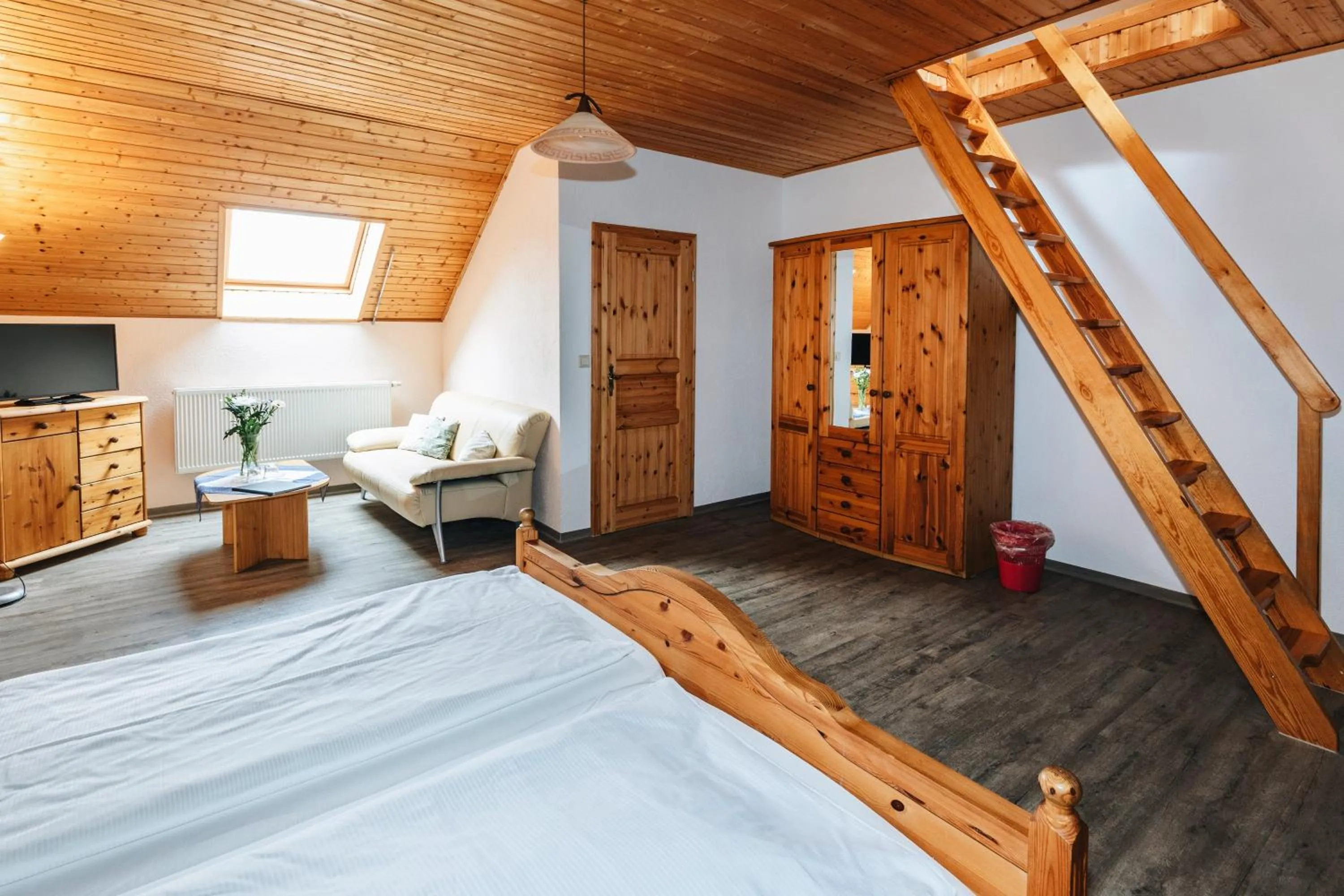Bed in Landgasthof Zur Wildbahn