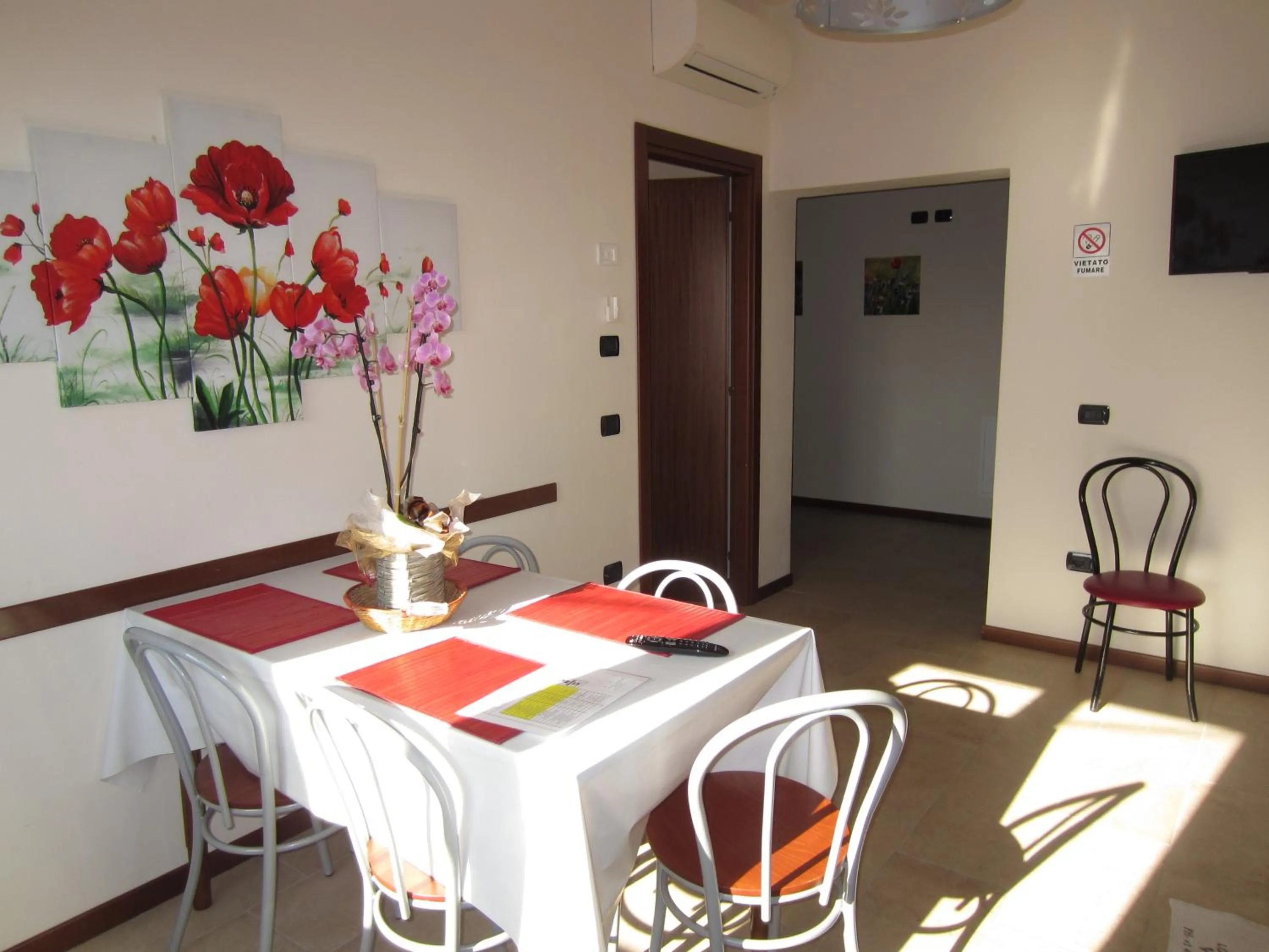 Kitchen or kitchenette in Maura appartamenti
