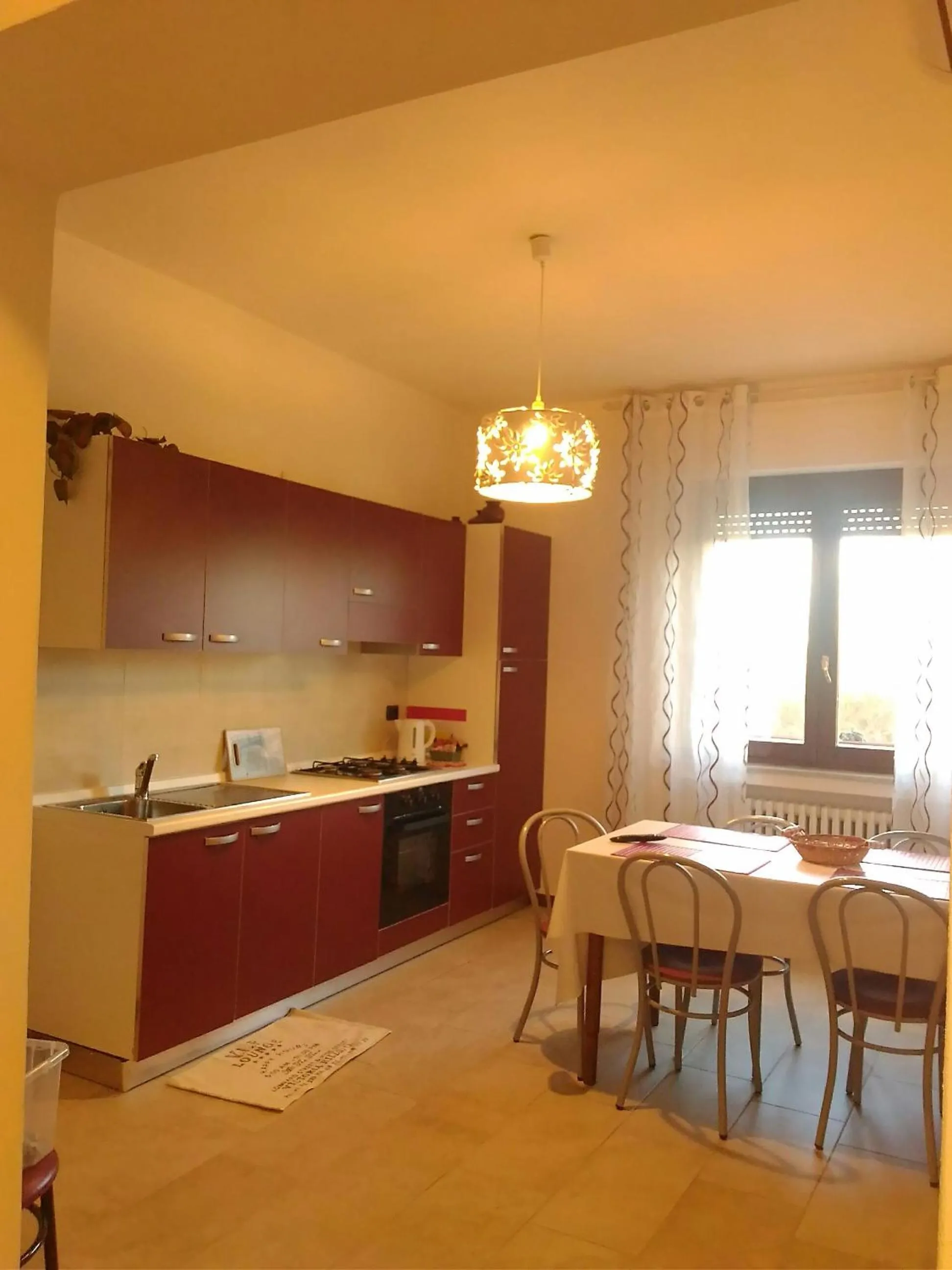 Kitchen or kitchenette in Maura appartamenti