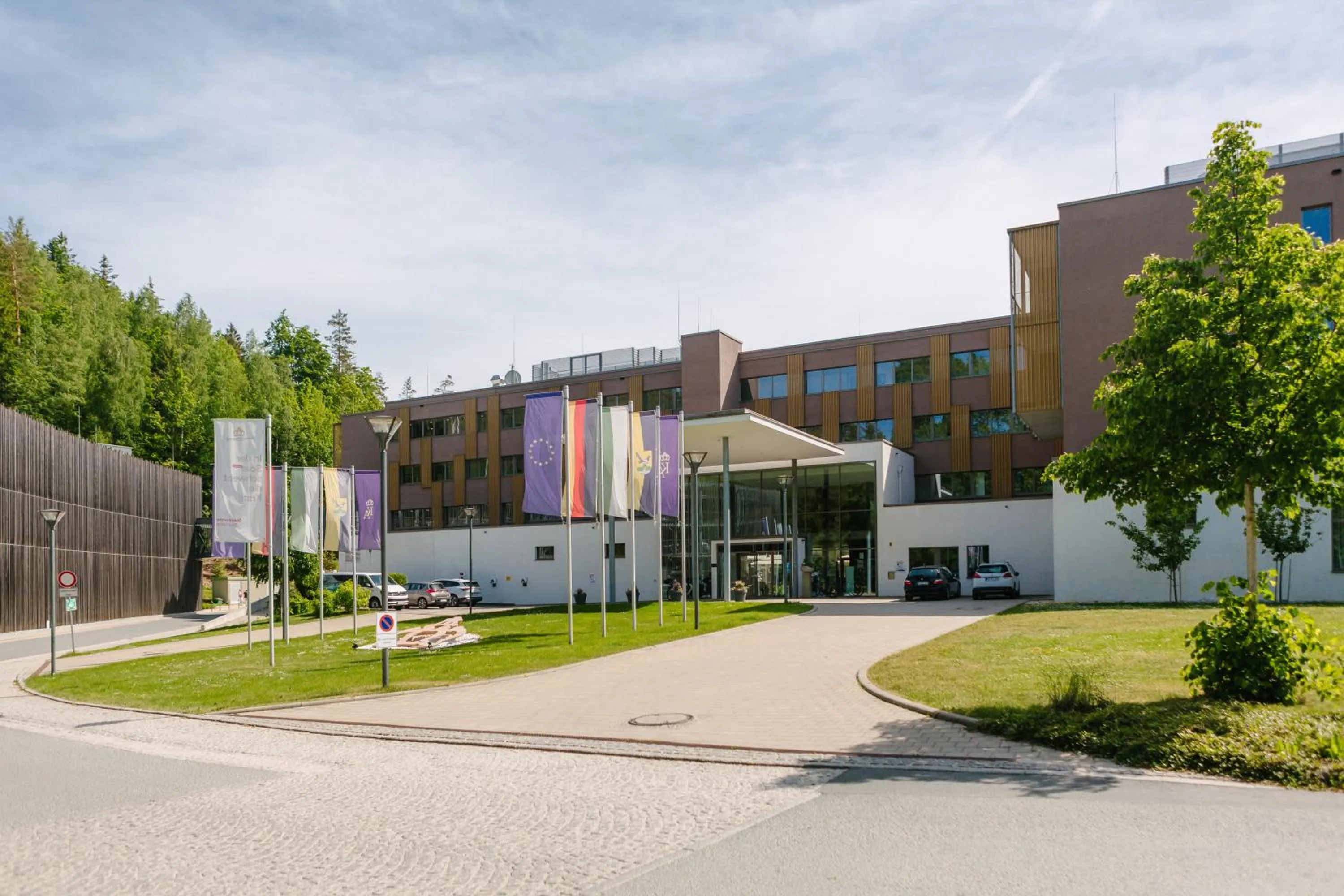 Property building in Hotel König Albert