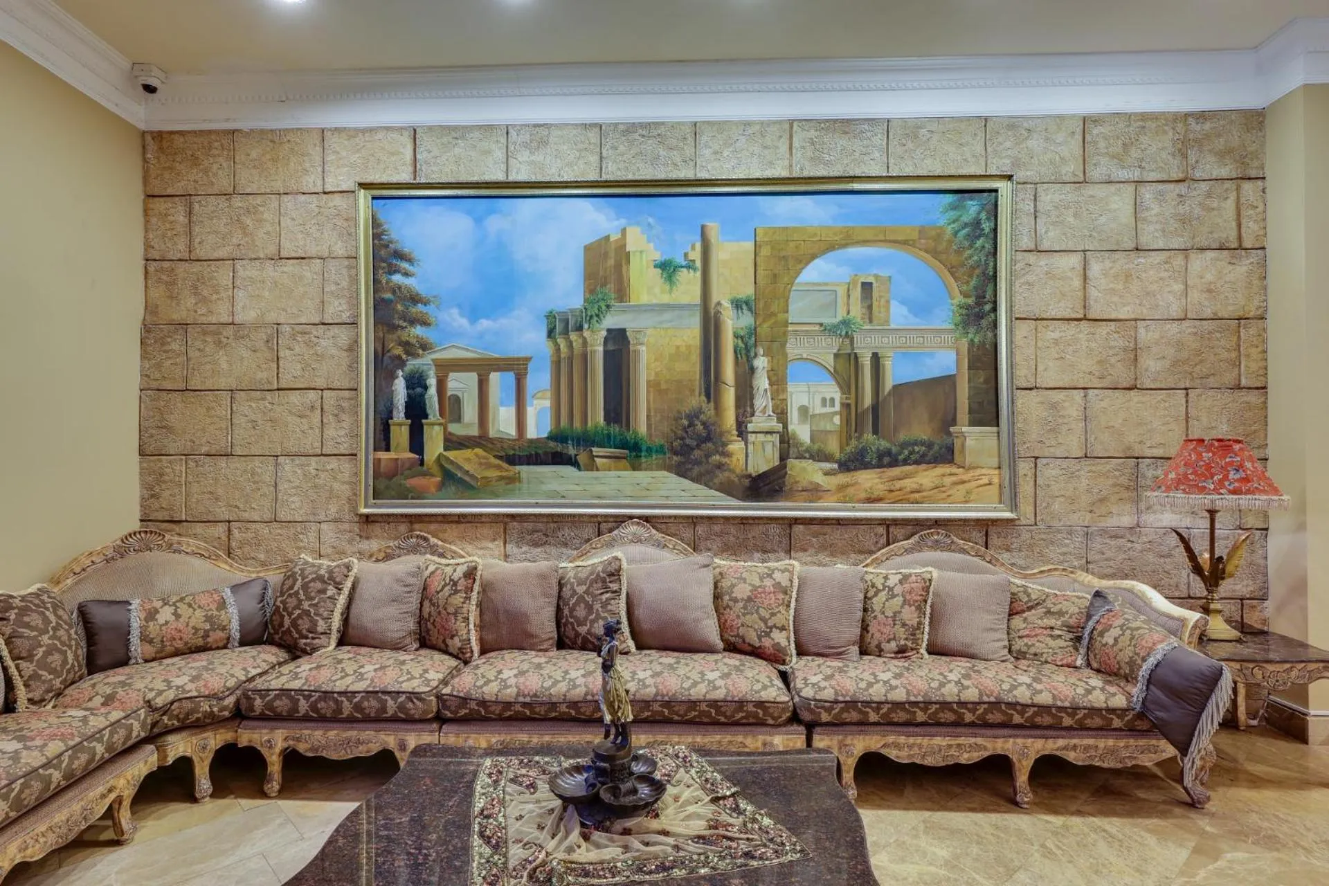 Seating area in Güre Saruhan Termal Otel