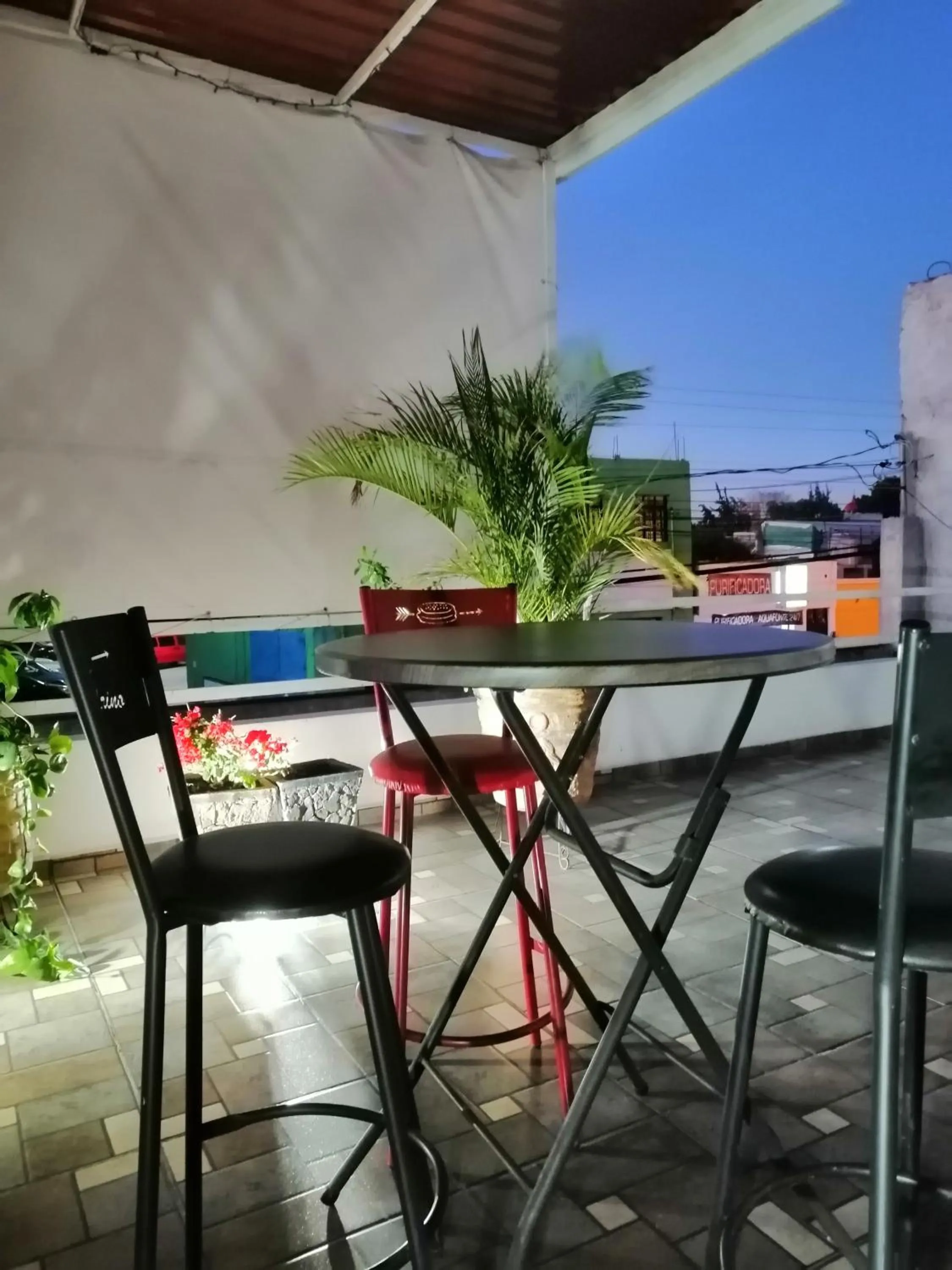 Balcony/Terrace in Hostal Maple