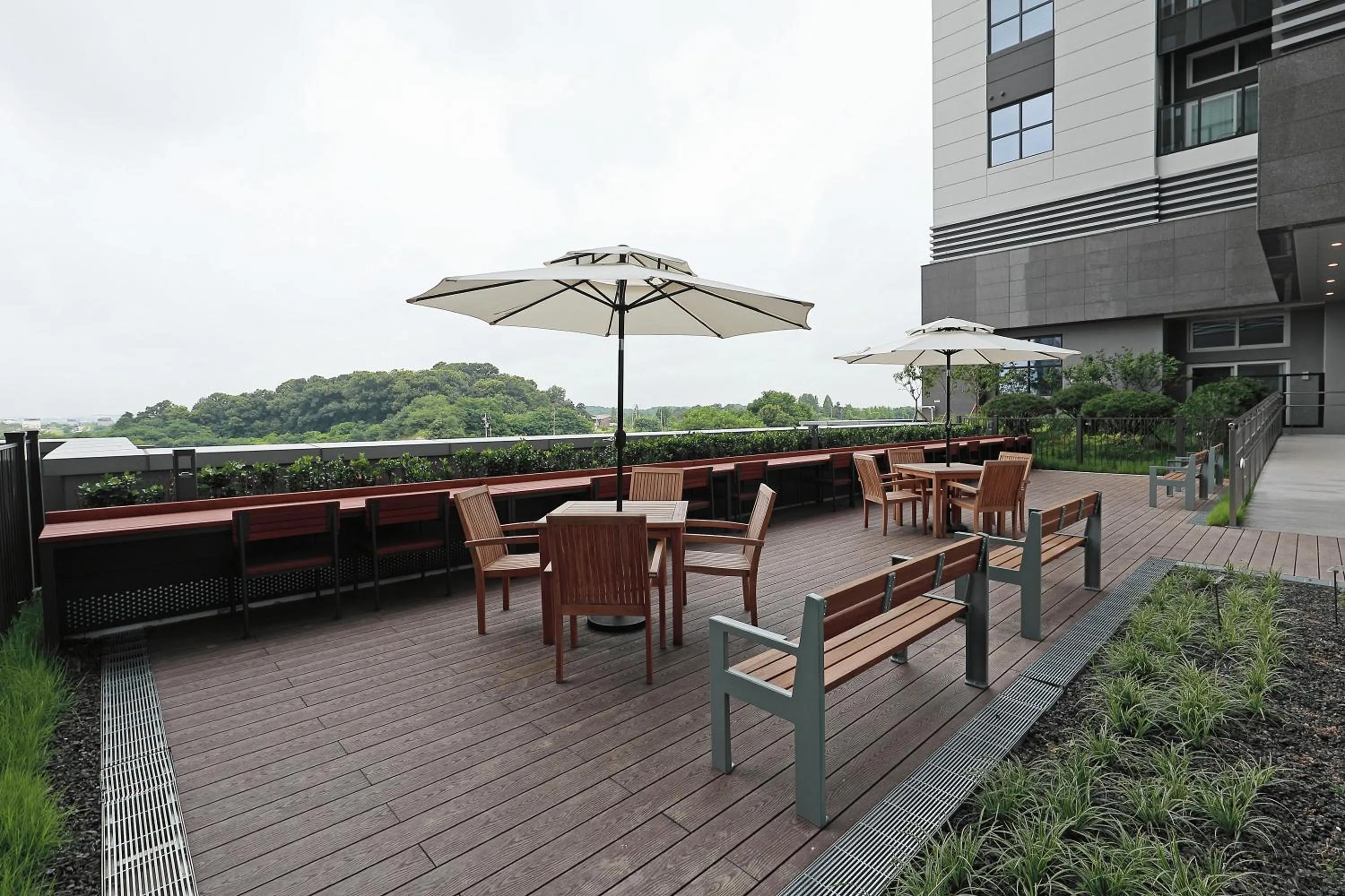 Balcony/Terrace in Sota Suite Pyeongtaek Godeok branch