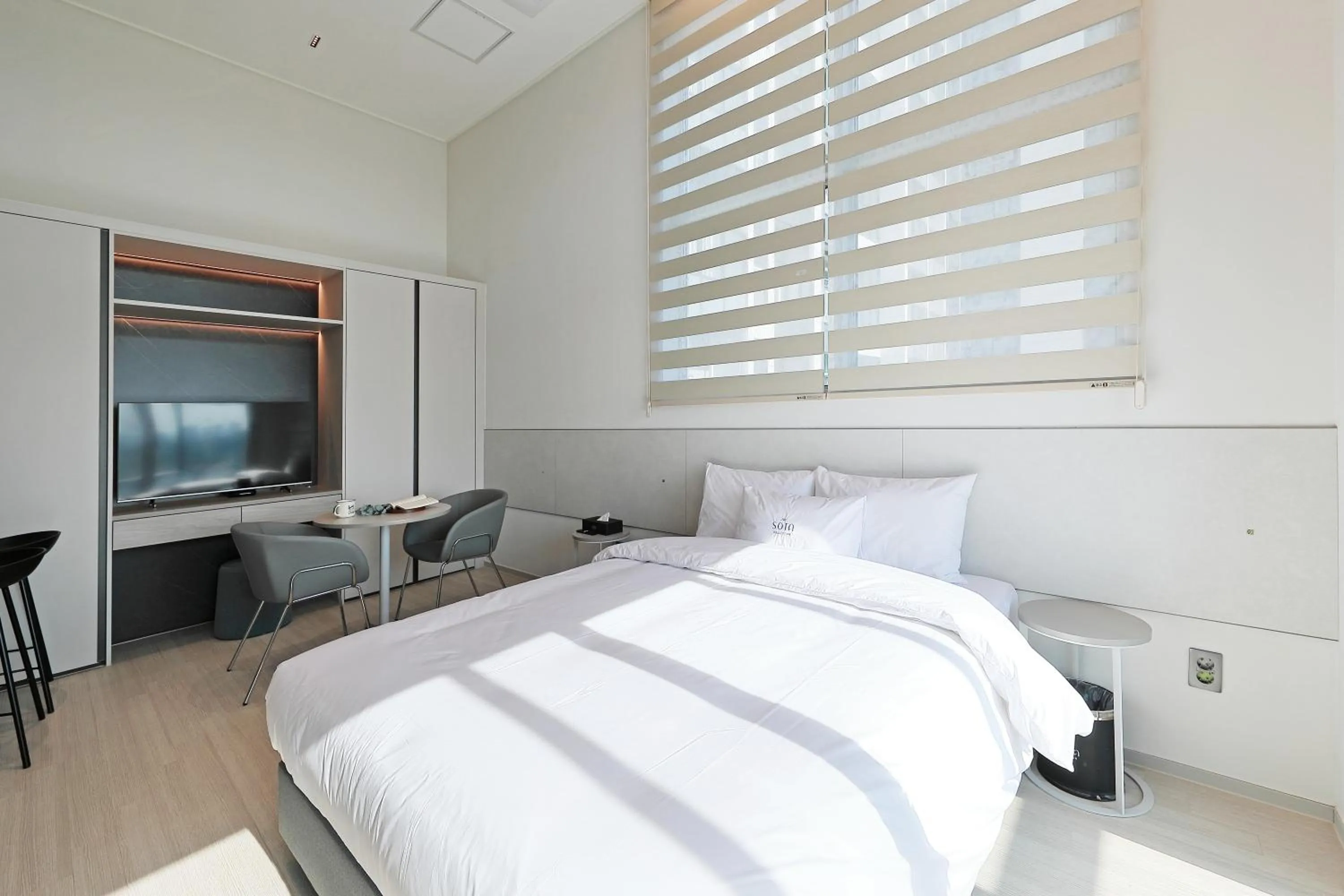Bed in Sota Suite Pyeongtaek Godeok branch