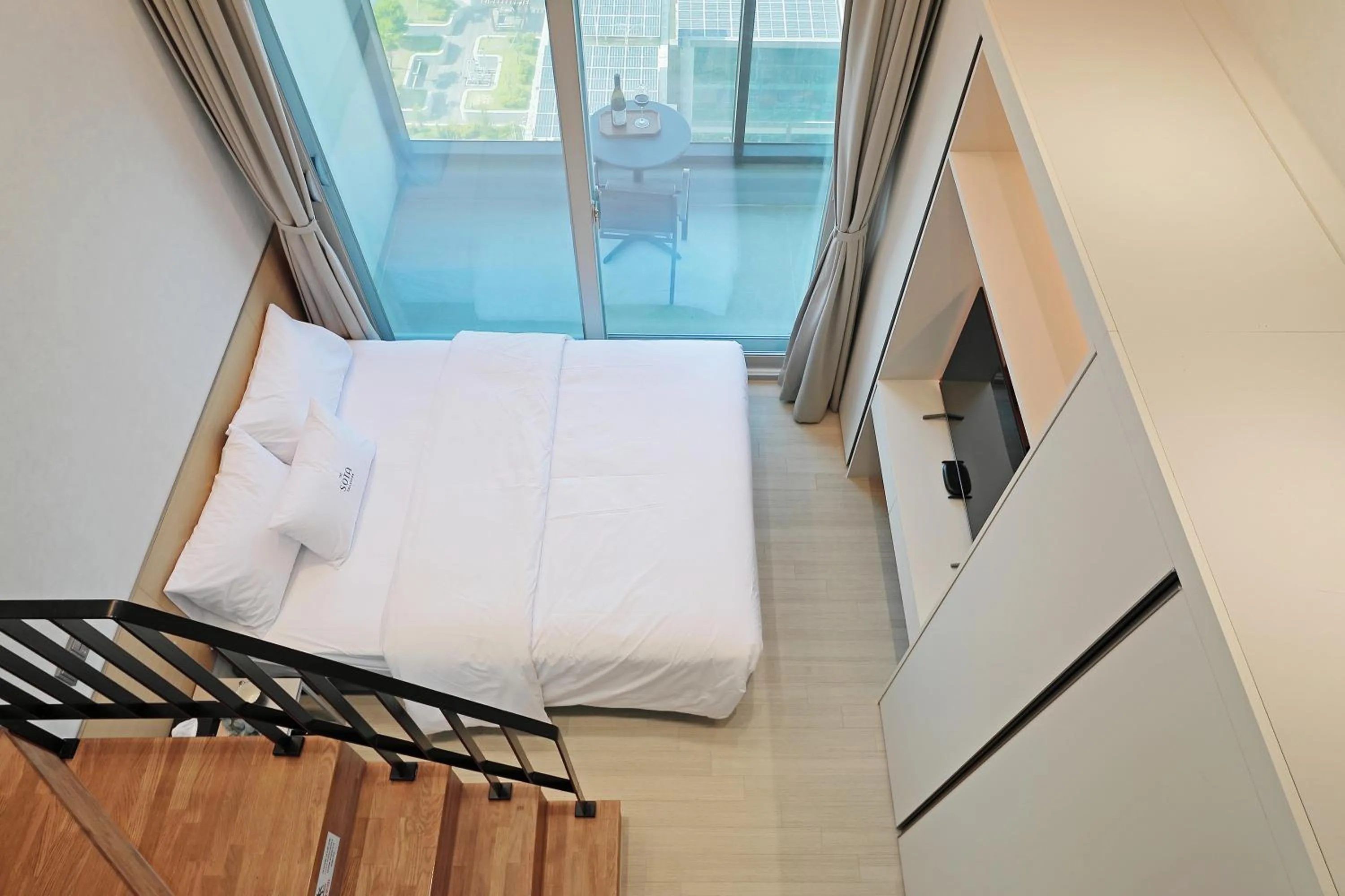 Bed in Sota Suite Pyeongtaek Godeok branch