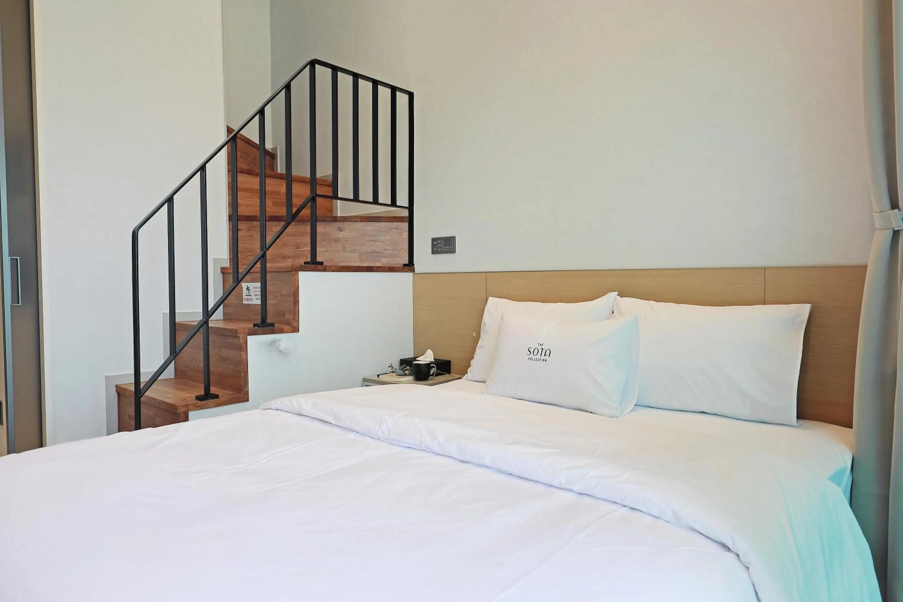 Bed in Sota Suite Pyeongtaek Godeok branch