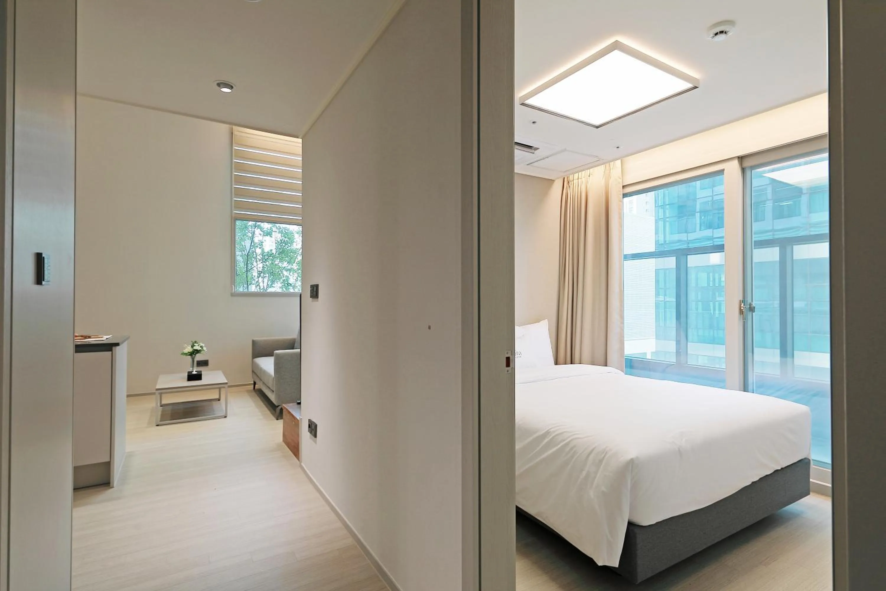 Bed in Sota Suite Pyeongtaek Godeok branch