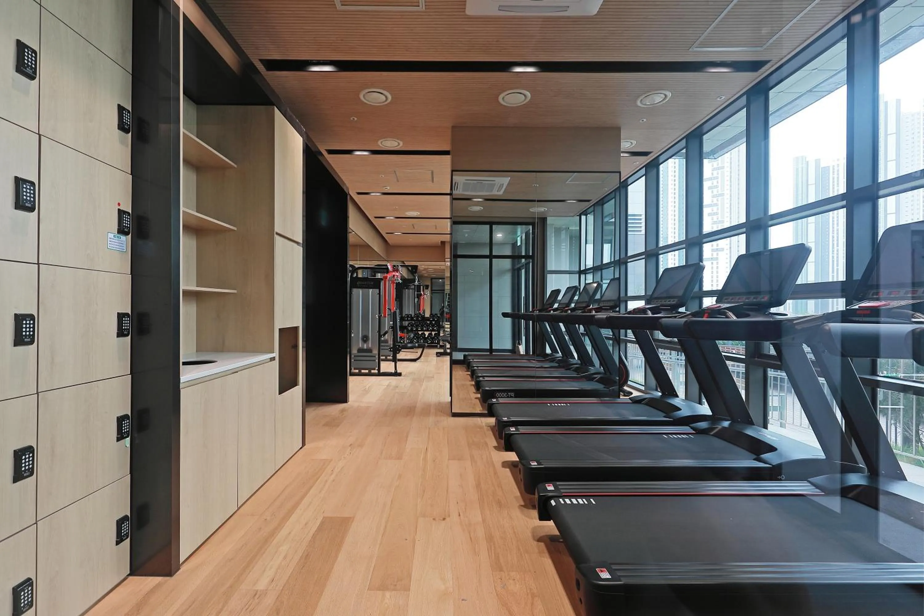 Fitness centre/facilities in Sota Suite Pyeongtaek Godeok branch