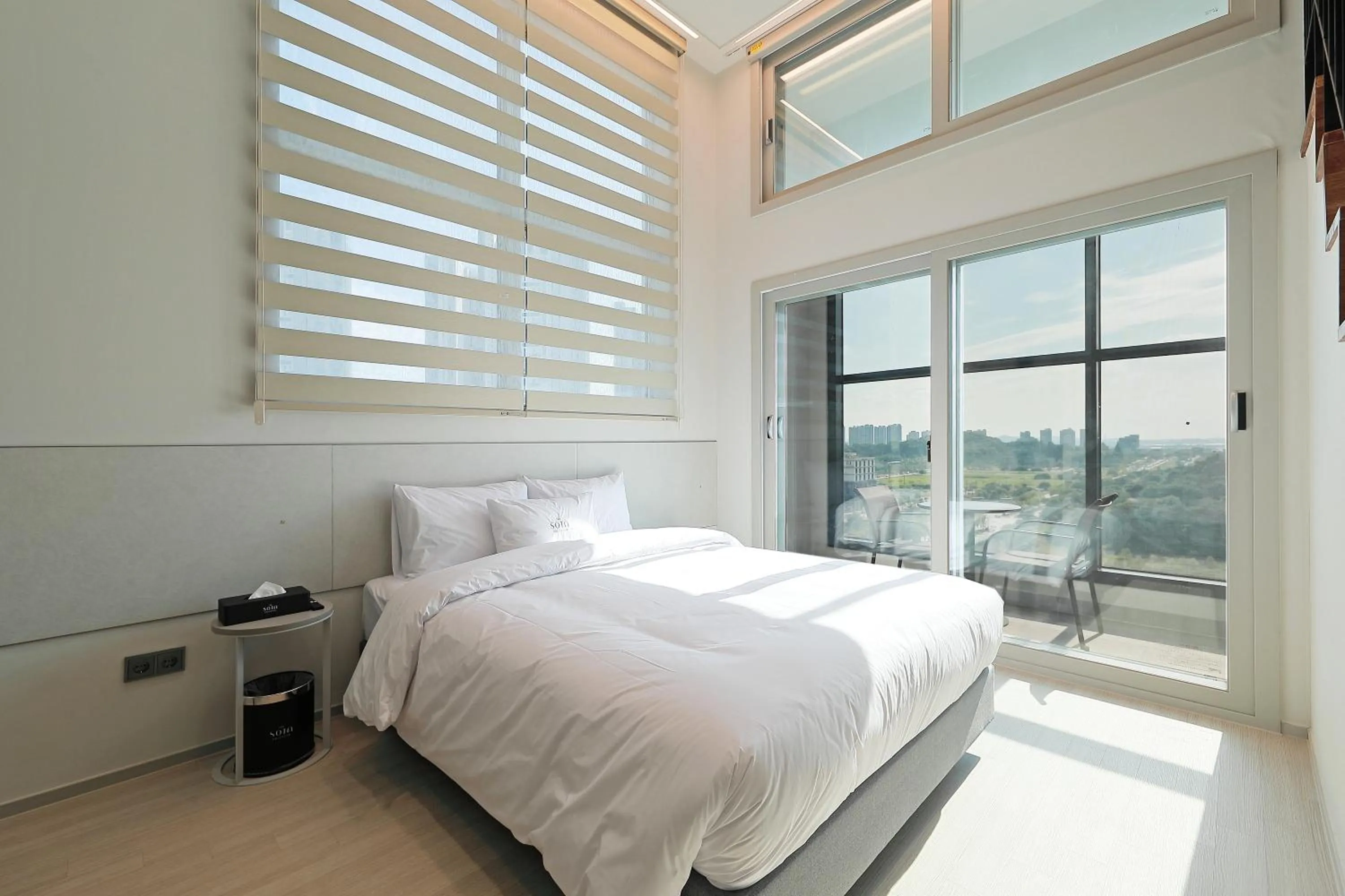 Bed in Sota Suite Pyeongtaek Godeok branch