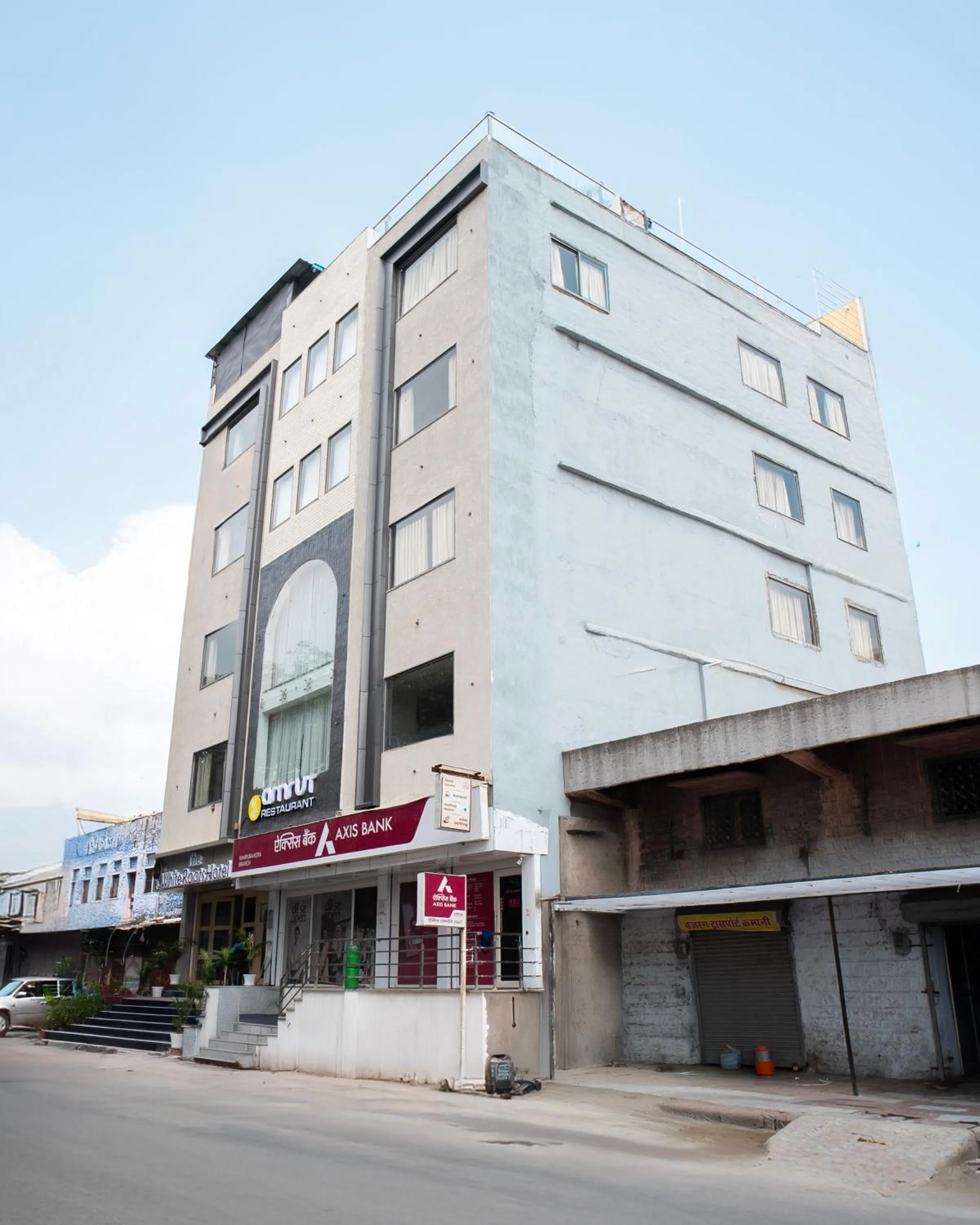 Property building in The White Roots Hotel