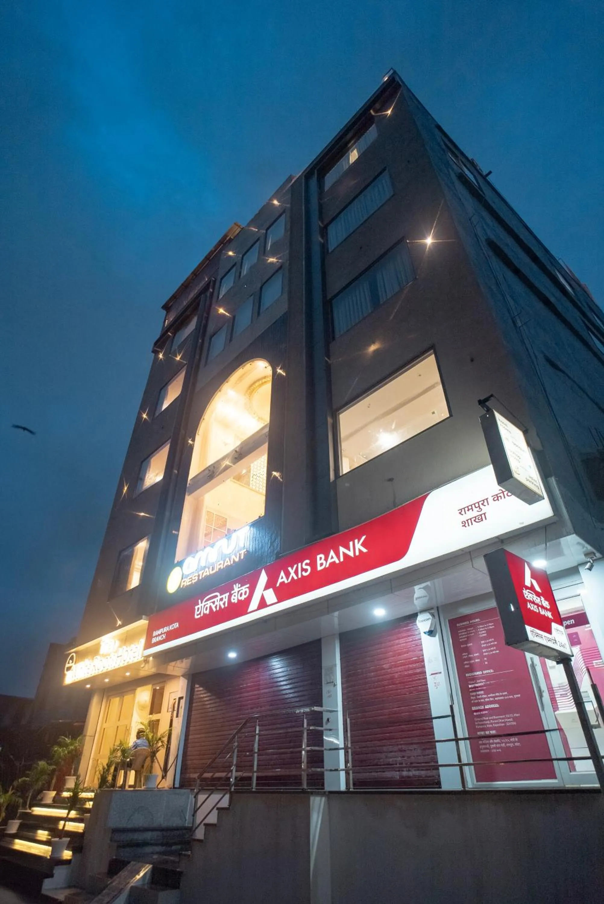 Property building in The White Roots Hotel