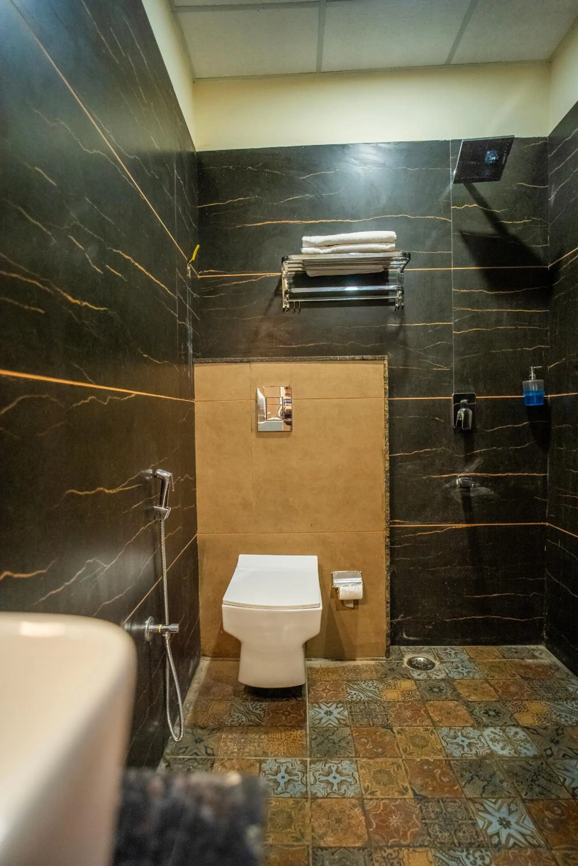 Toilet in The White Roots Hotel