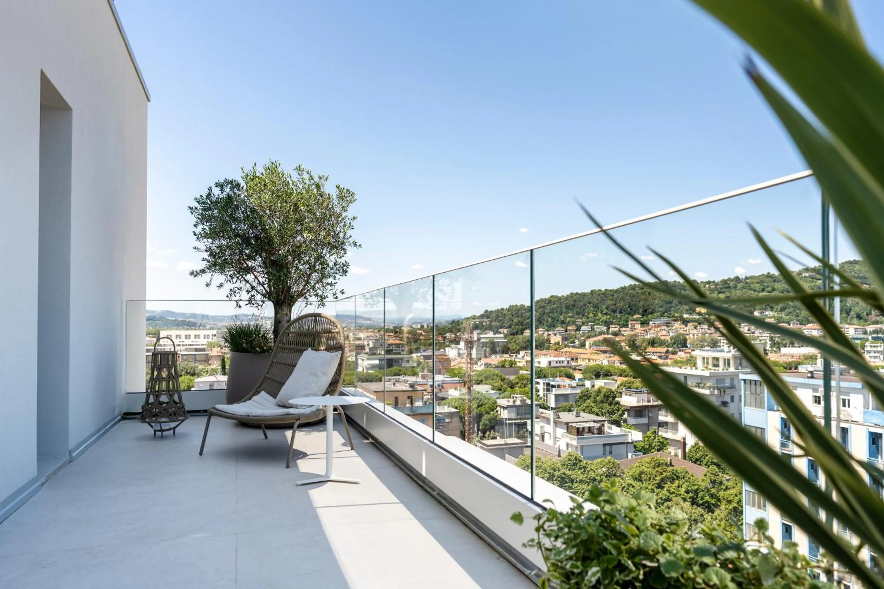 Balcony/Terrace in Opera Suite Hotel Pesaro