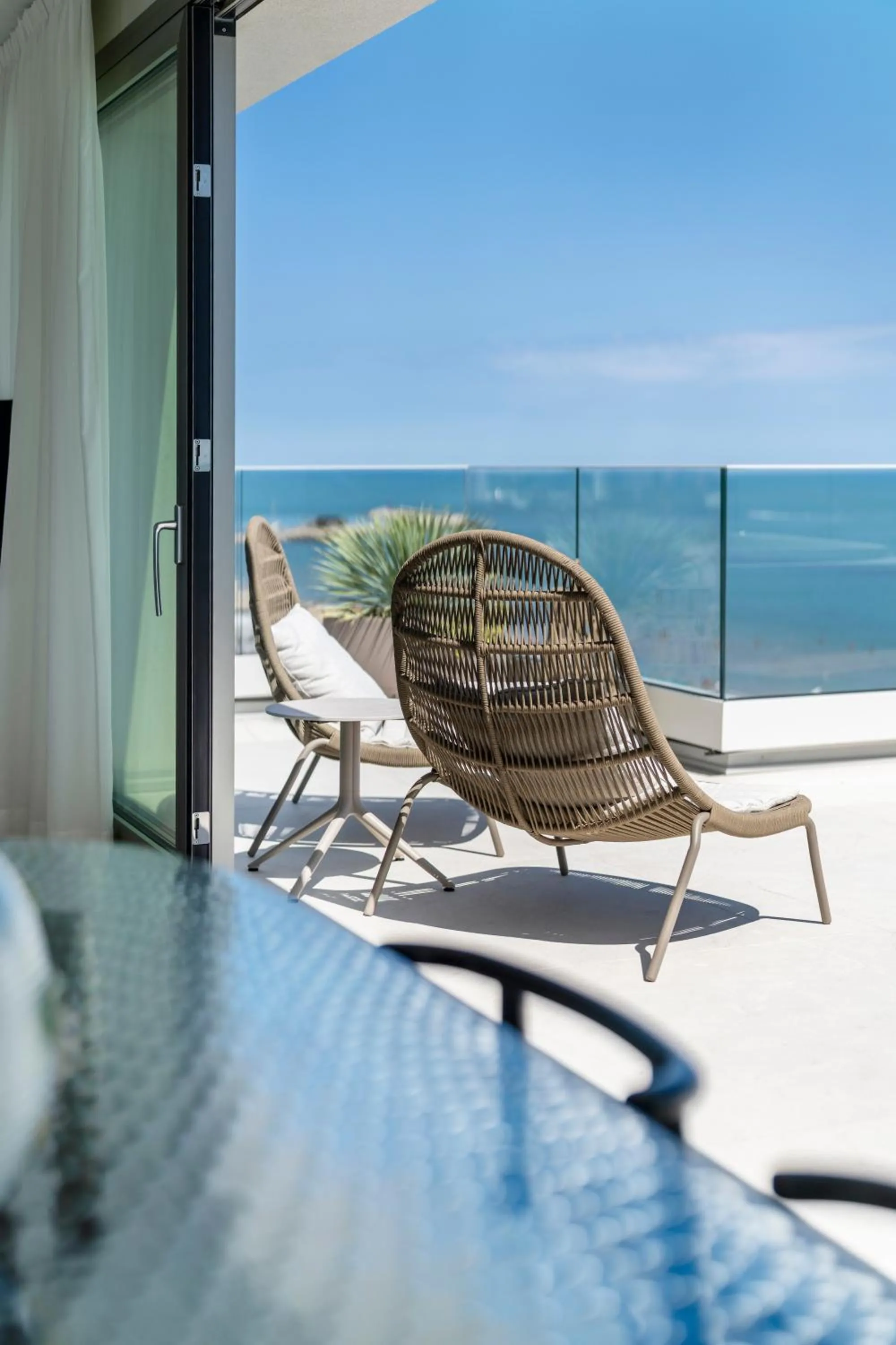 Balcony/Terrace in Opera Suite Hotel Pesaro