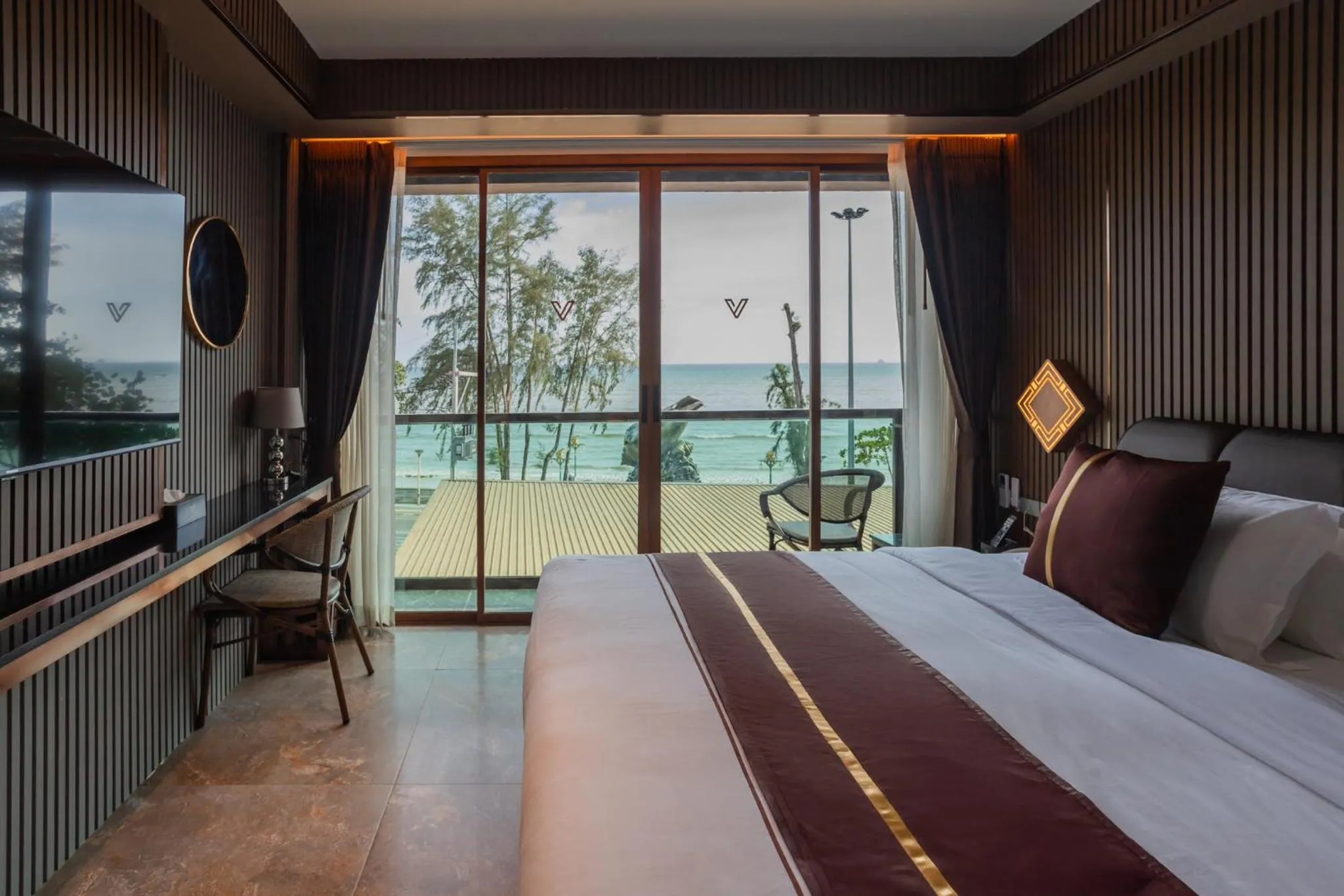 Bed in Syama V Beachfront Resort Ao Nang Krabi, Aspira Collection - Adults Only