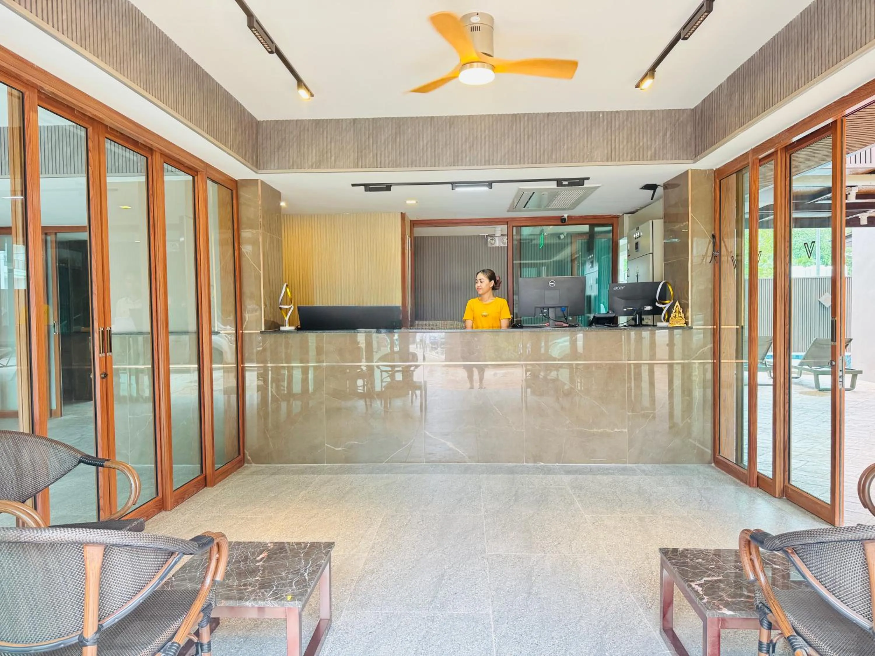 Lobby or reception in Syama V Beachfront Resort Ao Nang Krabi, Aspira Collection - Adults Only