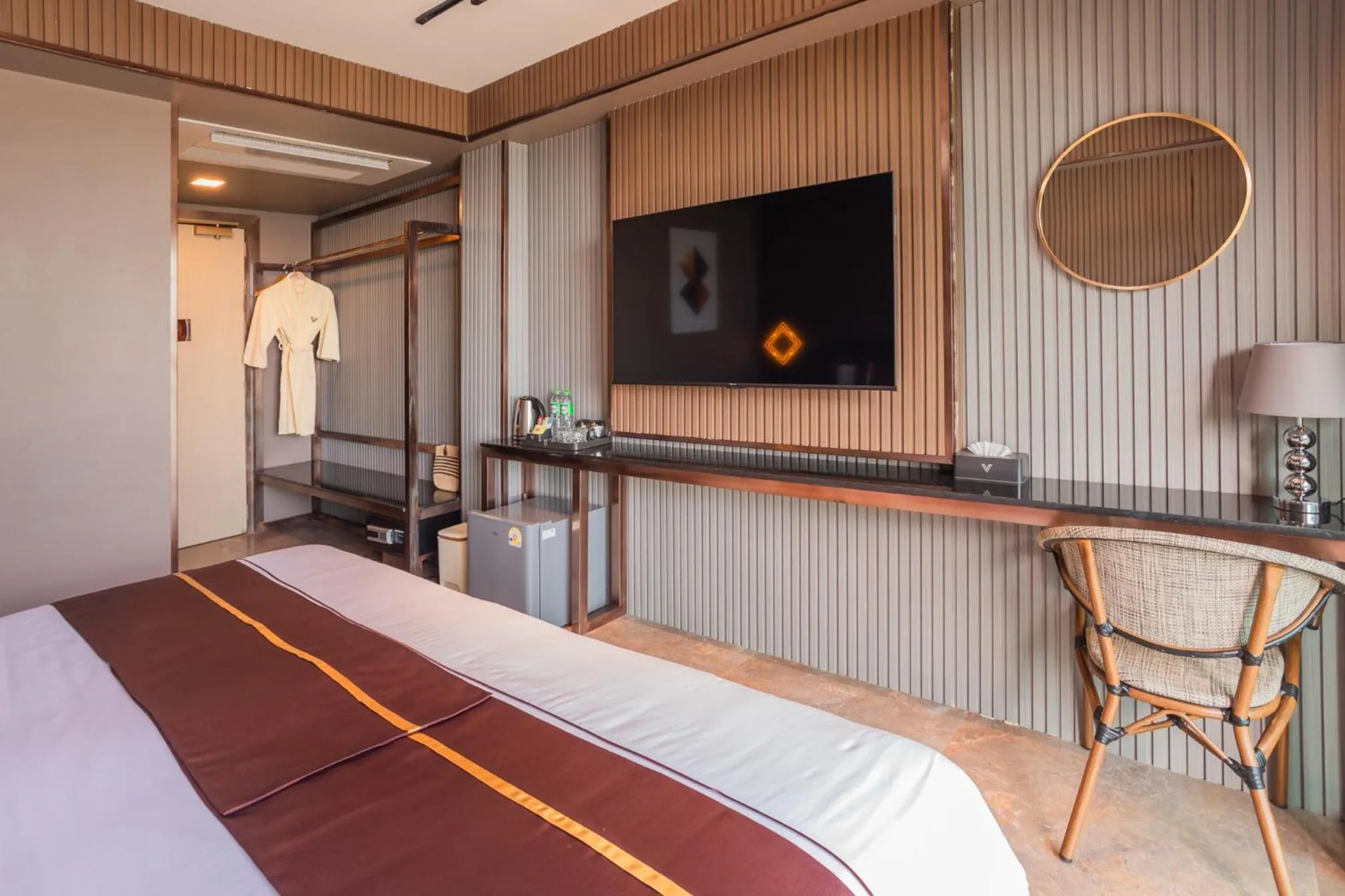 TV and multimedia, Bed in Syama V Beachfront Resort Ao Nang Krabi, Aspira Collection - Adults Only