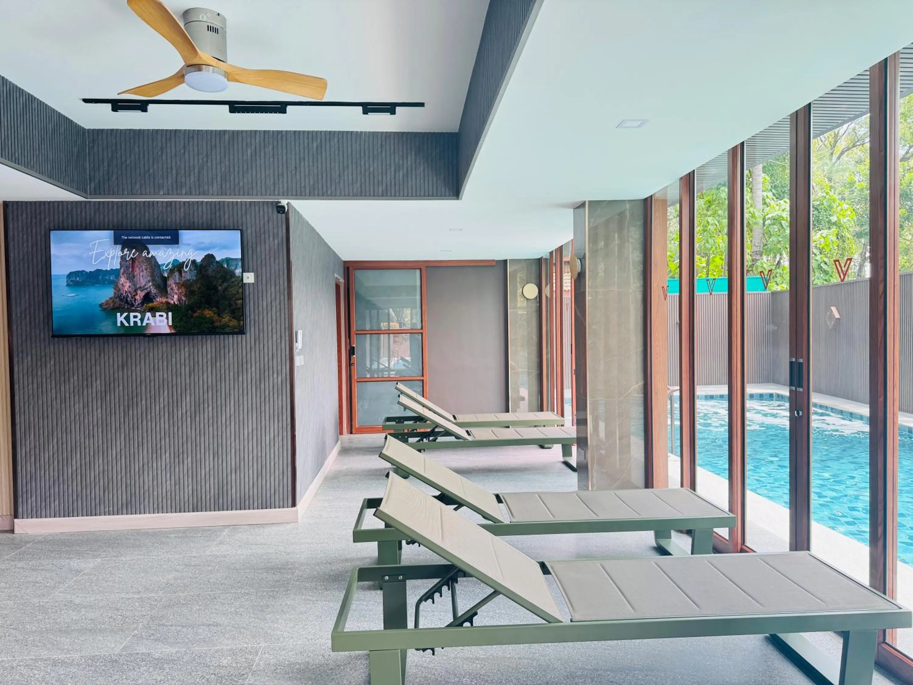 Swimming pool in Syama V Beachfront Resort Ao Nang Krabi, Aspira Collection - Adults Only