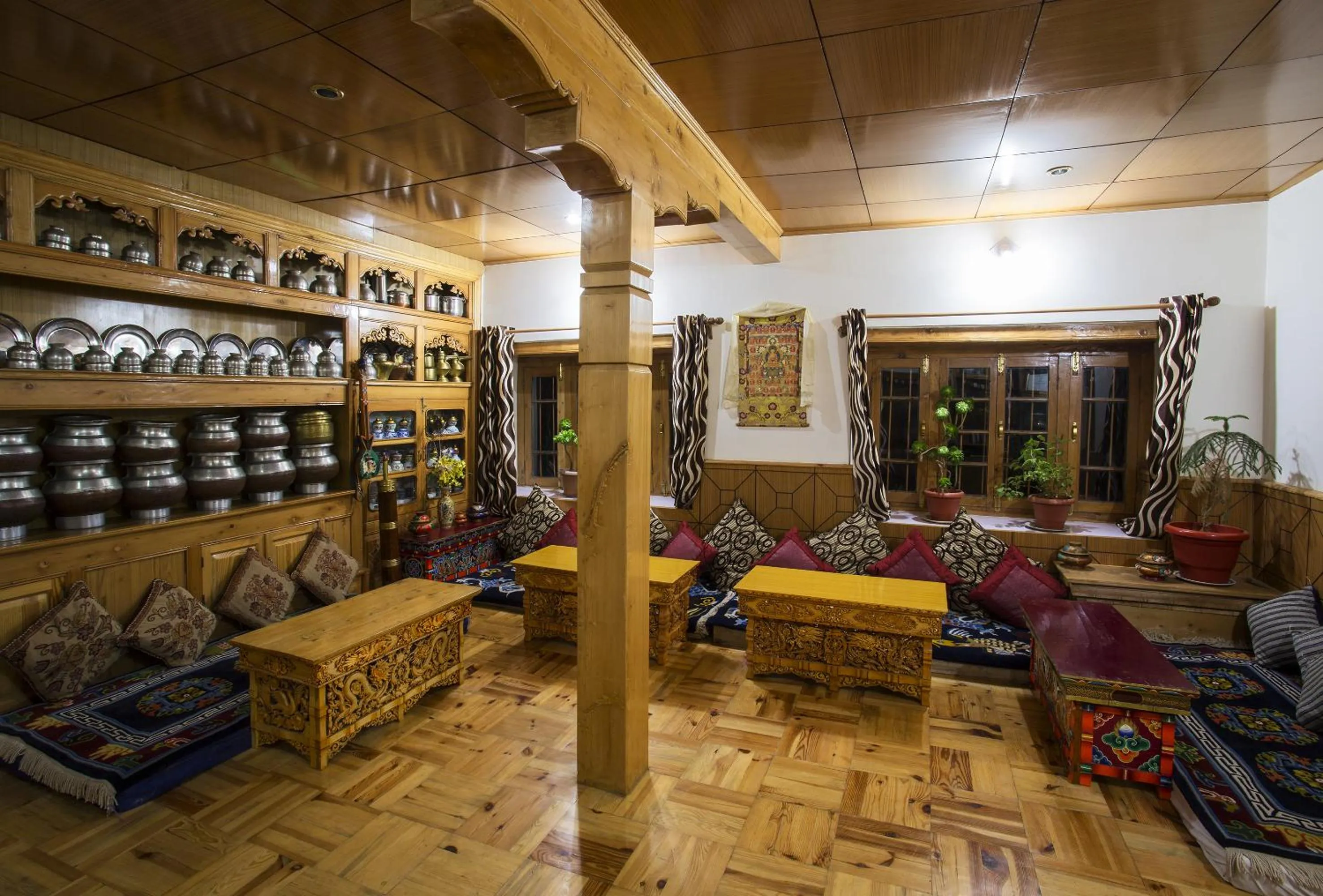 Dining area in Shaolin Ladakh