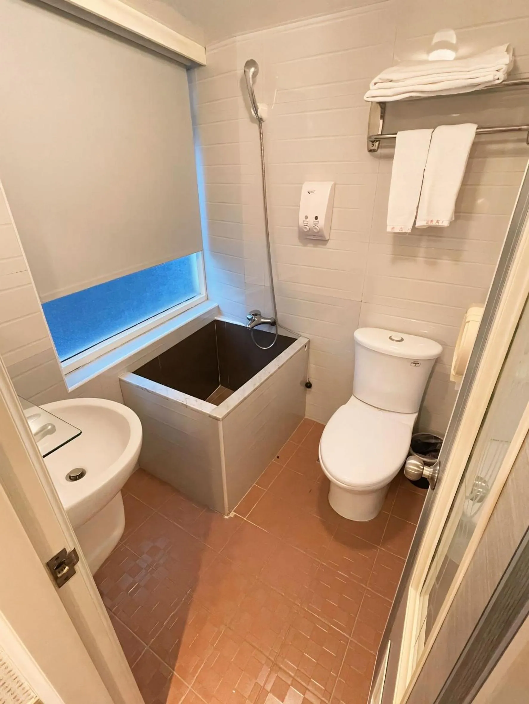 Shower in Dealer Hotel